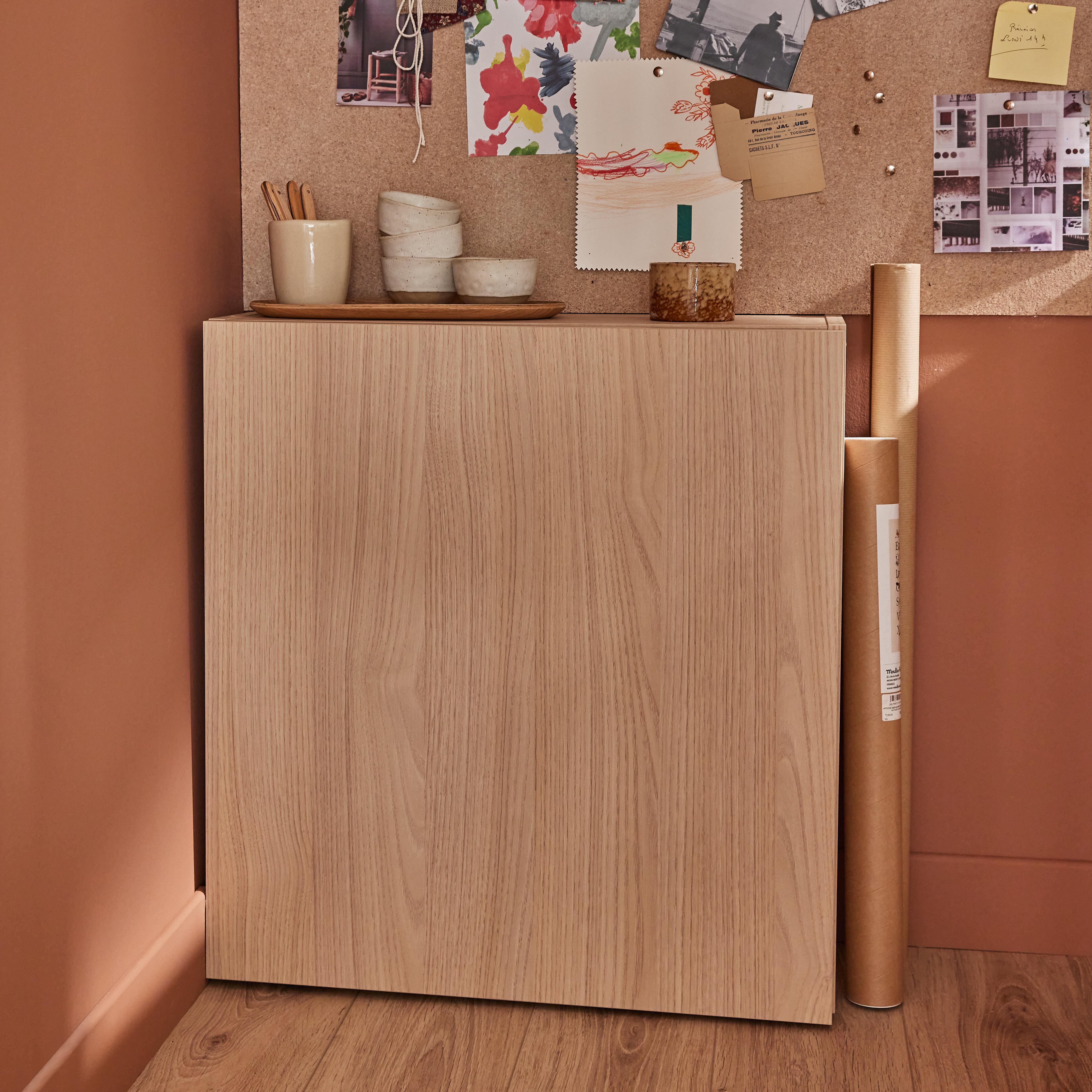Porte battante SPACEO Evo'M Riga effet chêne H.64 X L.60 cm - 4