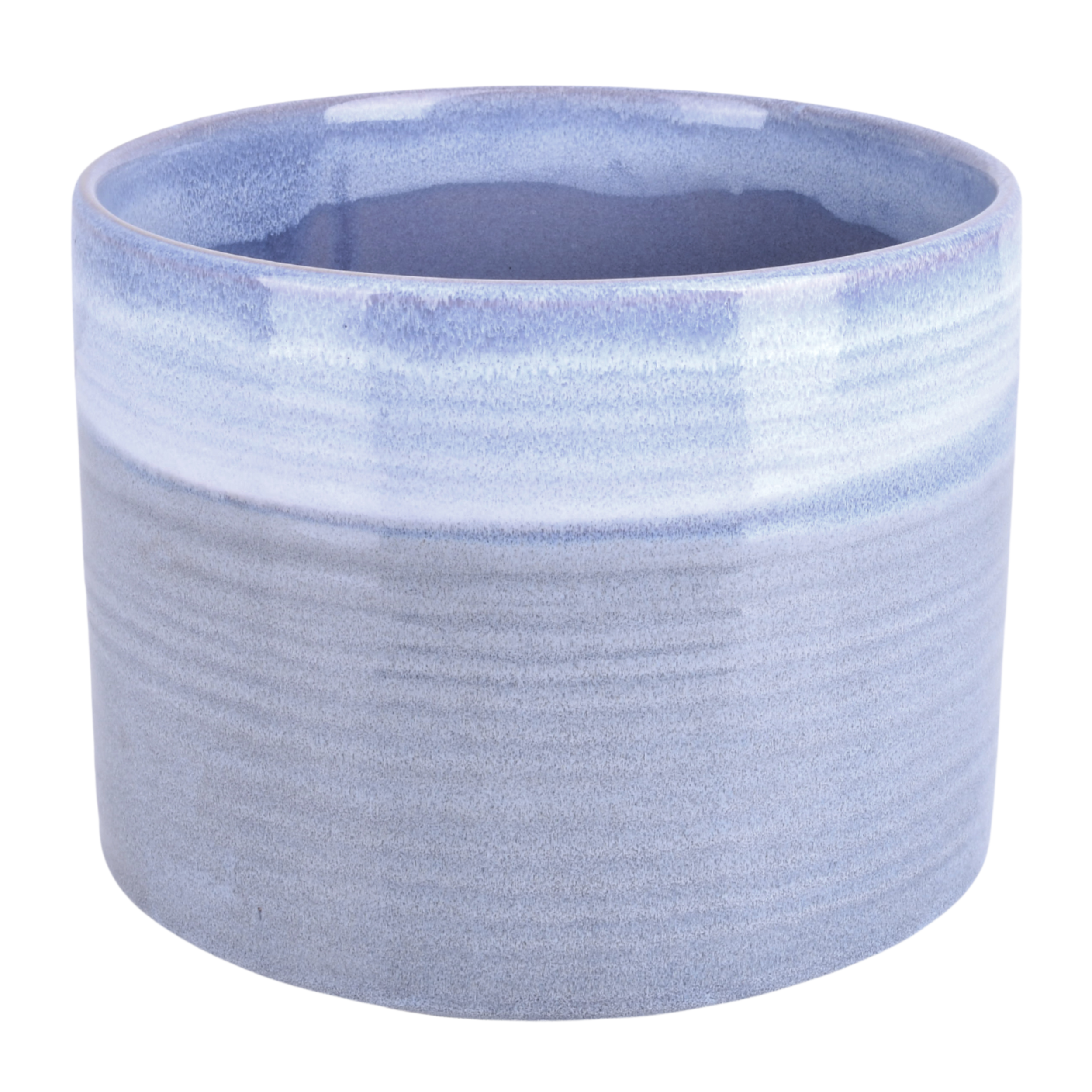 Osłonka doniczki ceramiczna Tresillo 21cm szara DHG