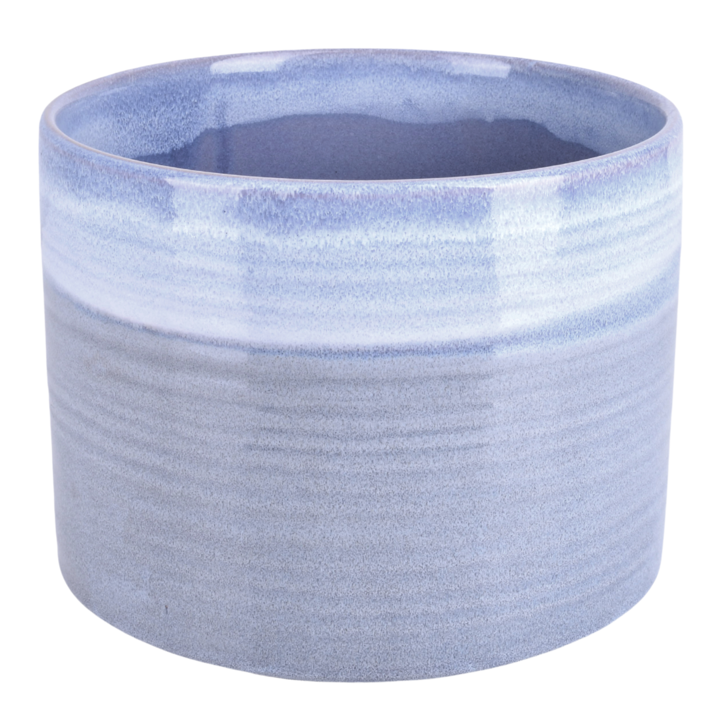 Osłonka doniczki ceramiczna Tresillo 27cm szara DHG