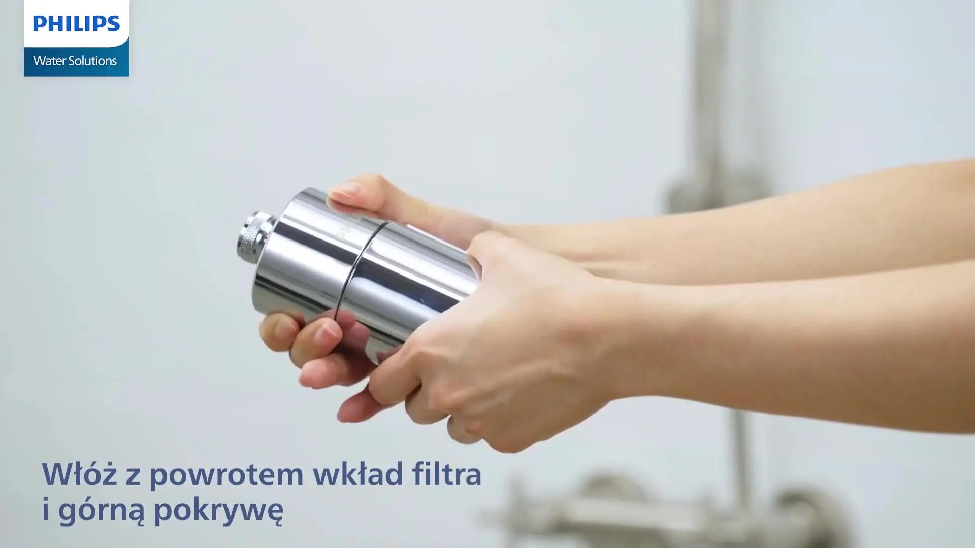 Filtr prysznicowy 50 000 L CHROM AWP1775CH PHILIPS - 3