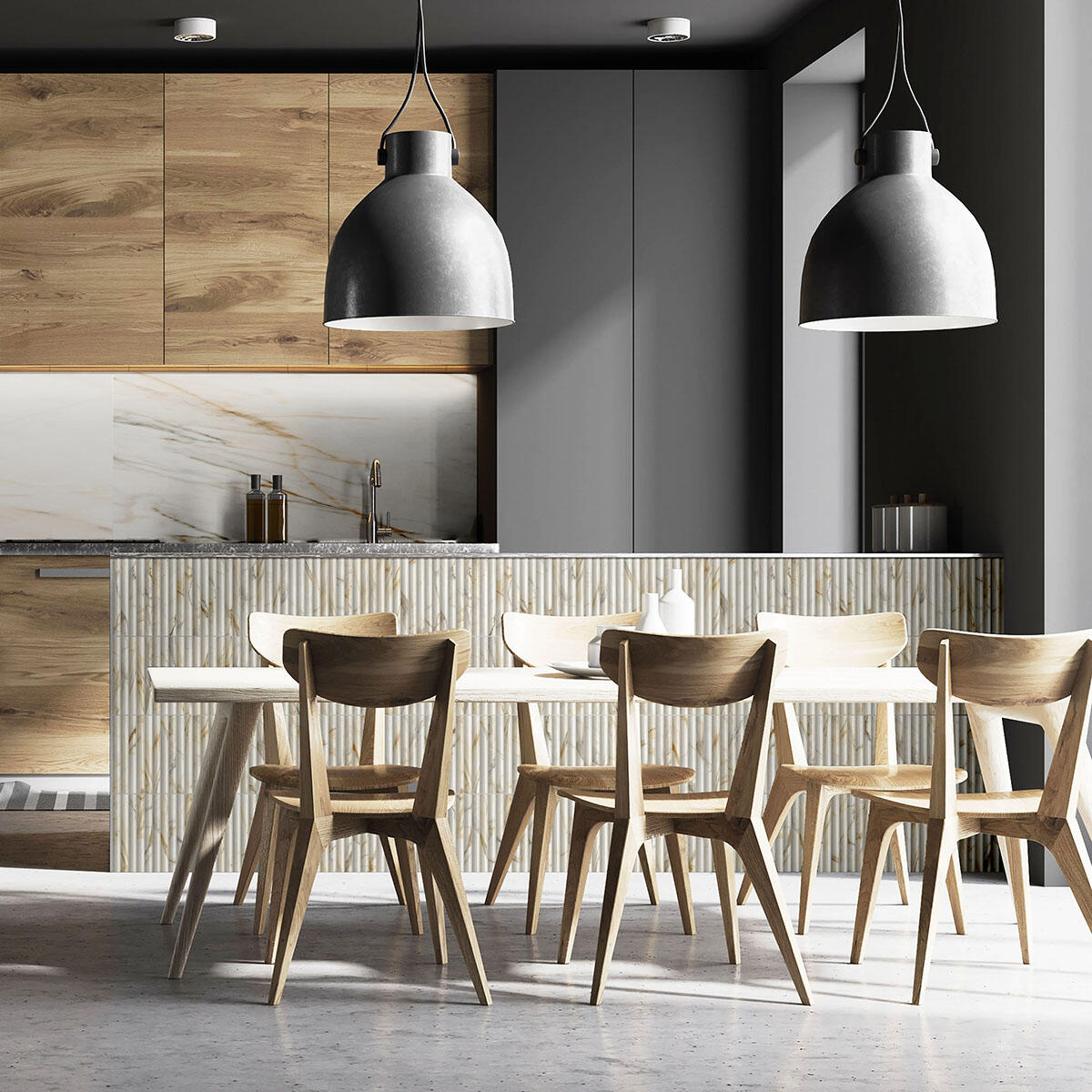 Piastrella da rivestimento interno in gres porcellanato 12.5 x 25 cm non rettificato smaltato bianco lucido CALA GOLD REEDS Sp. 9 mm 0.81 mq - 4