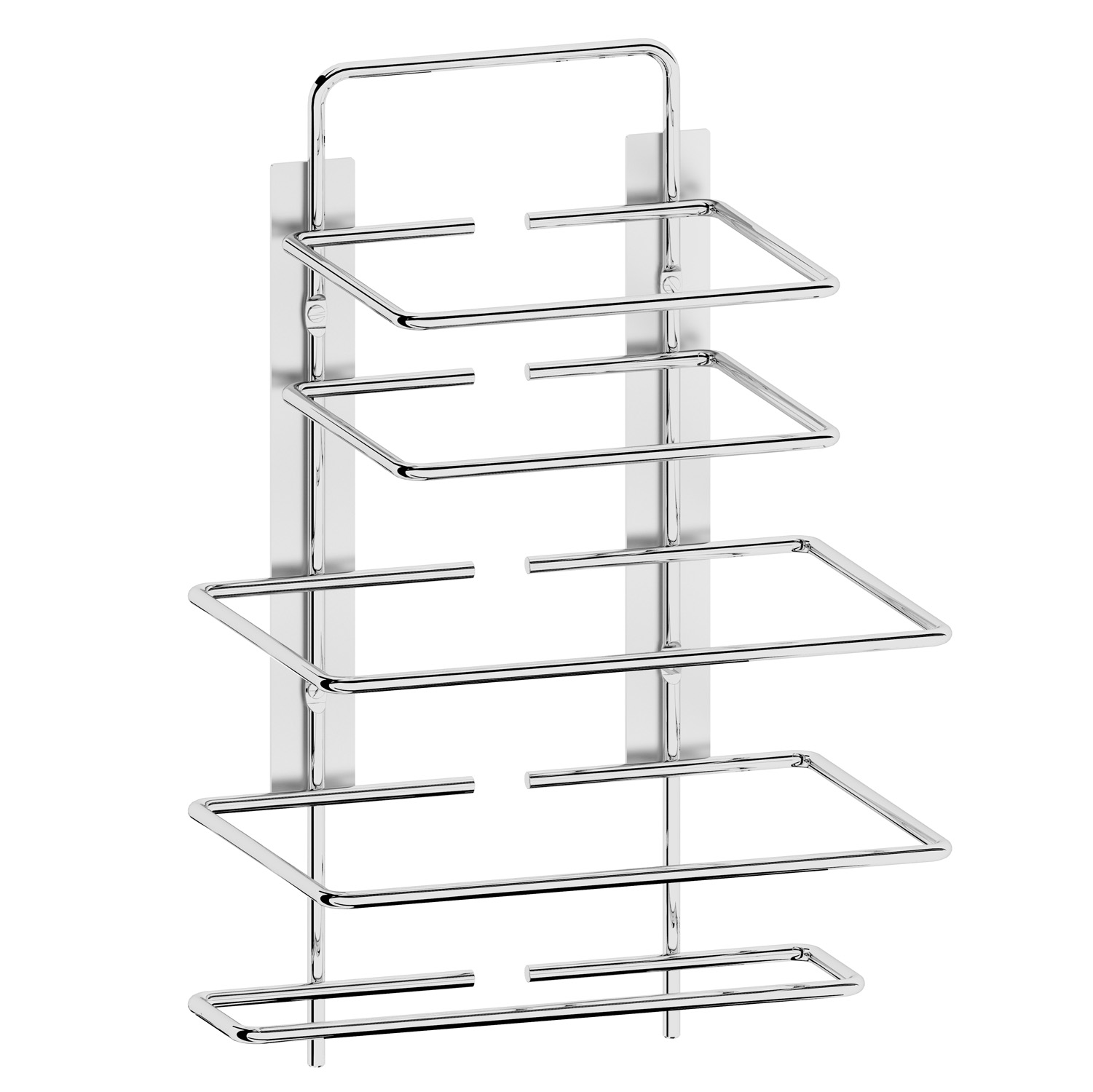 Toallero encolado hotels platacromado 46x30 cm