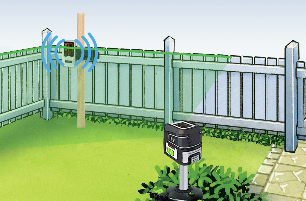 Niveau laser à croix vert LASERLINER SmartCross-Laser GX Set + pince - 11