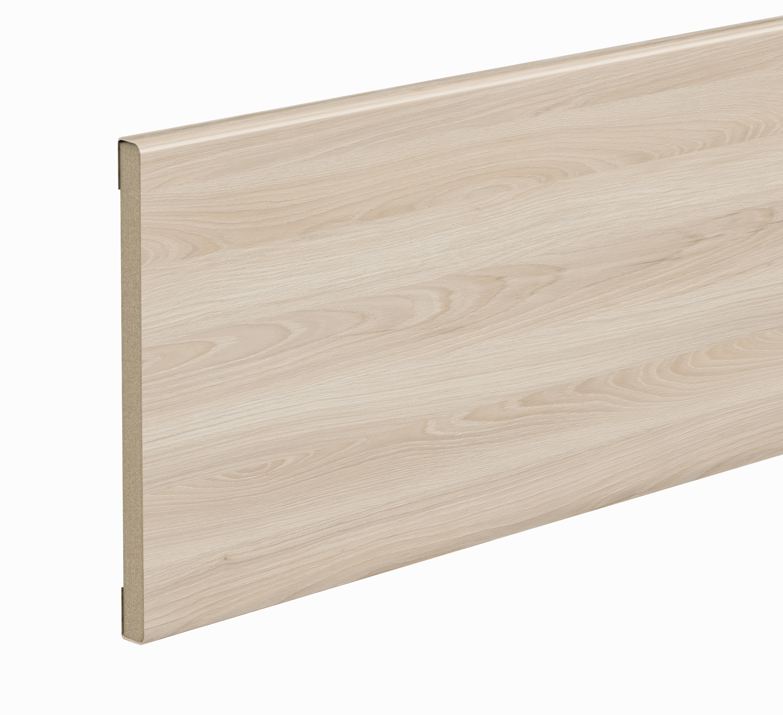 Tapeta cubreguía de mdf nogal crema de 150x2200x10mm