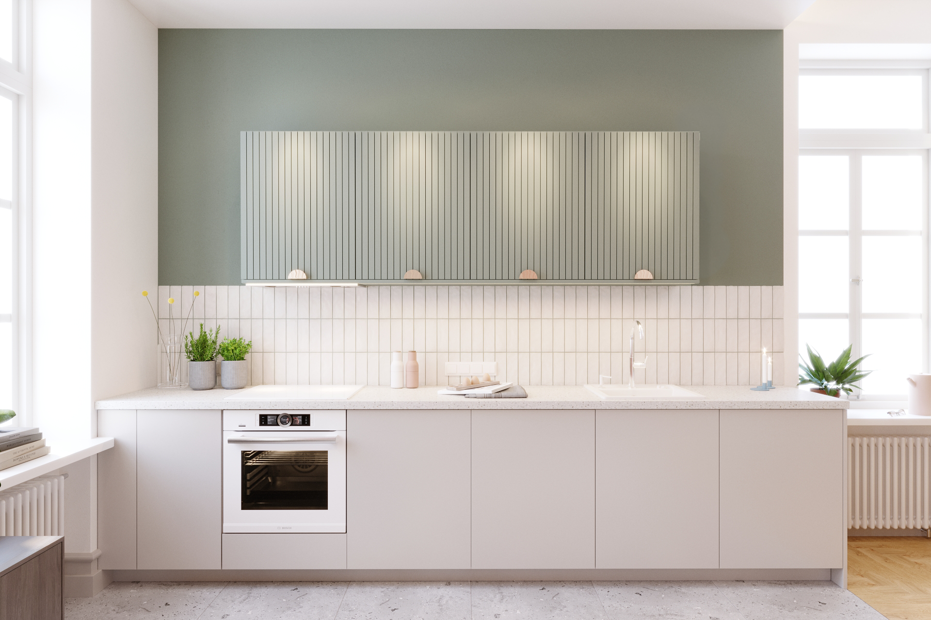 ハイぺリオン　SUー31 Gres szkliwiony Darkside Grys 60x60 Ceramika Paradyż - Leroy Merlin