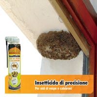 Insetticida Spray Flortis Per Nidi Di Vespe/Calabroni - 400 Ml Con Getto Di Precisione - Foto 3