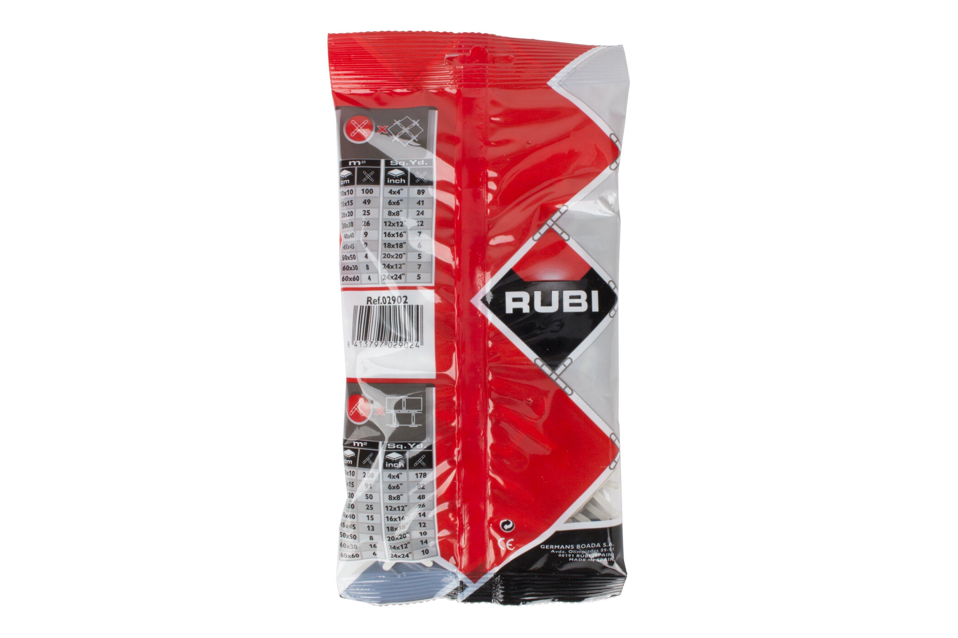 200 cruzetas para juntas de cerâmica 3 mm Rubi - 4