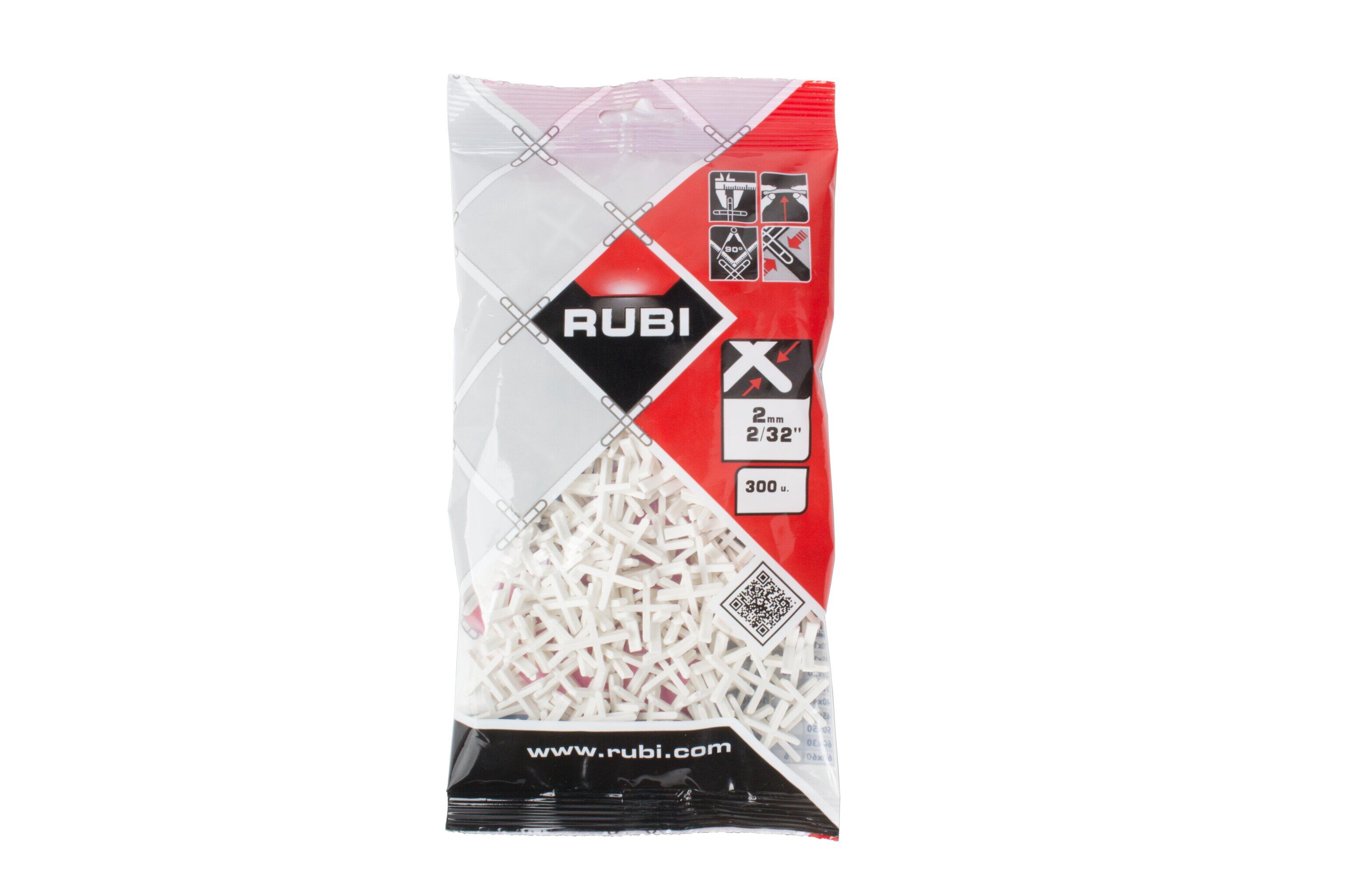 300 cruzetas para cerâmica 2 mm Rubi - 2