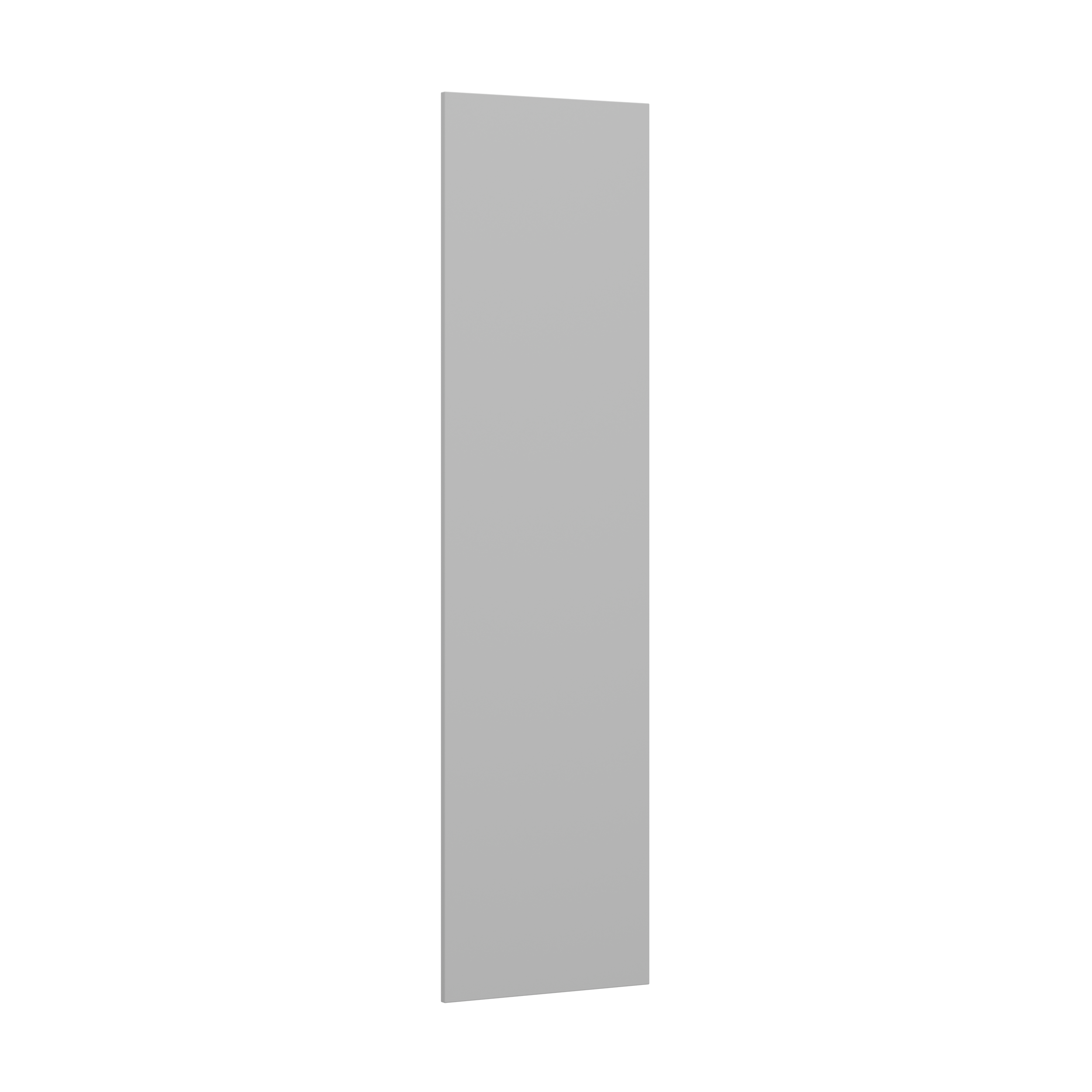 Zaślepka boczna Delos 58 x 225.6 cm szary połysk