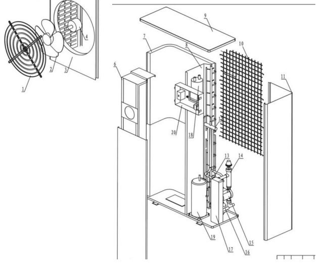 Pompa ciepła powietrzno-wodna MONOBLOK BLAUPUNKT MONO 6kW R32 - 3