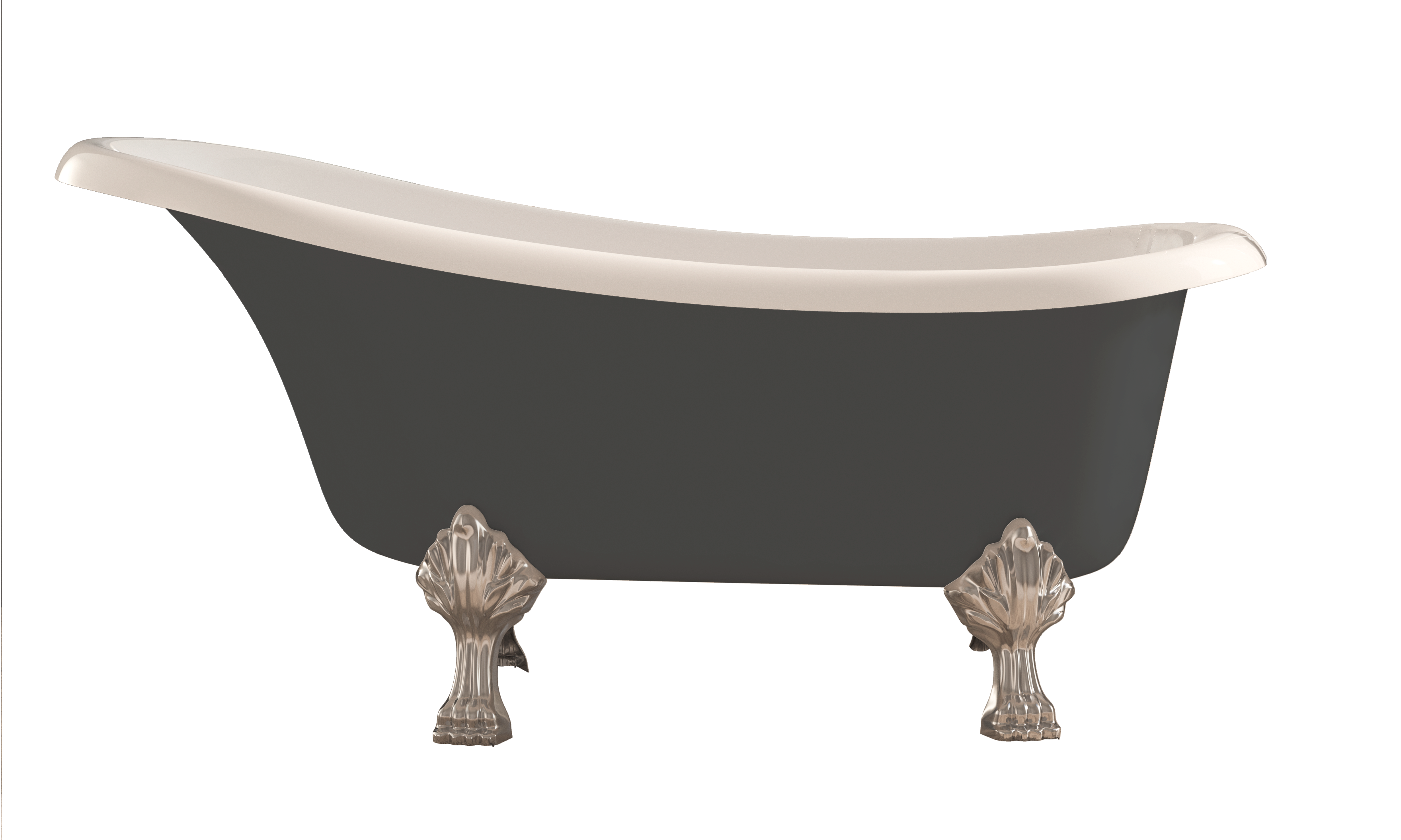 Bañera isla OBATH Grace blanco 170x80 cm - 8