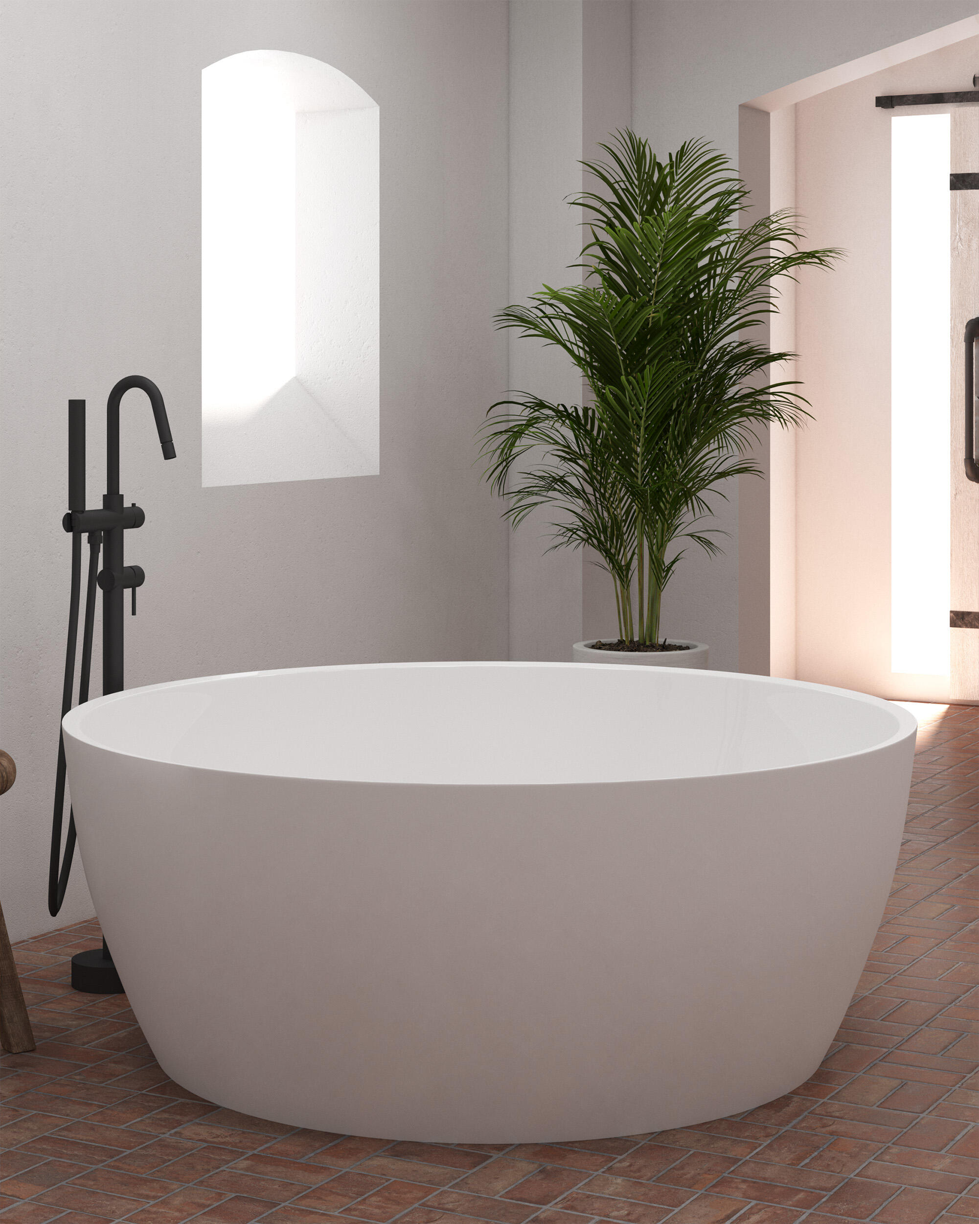 Bañera isla obath hera blanco br 150x60 cm