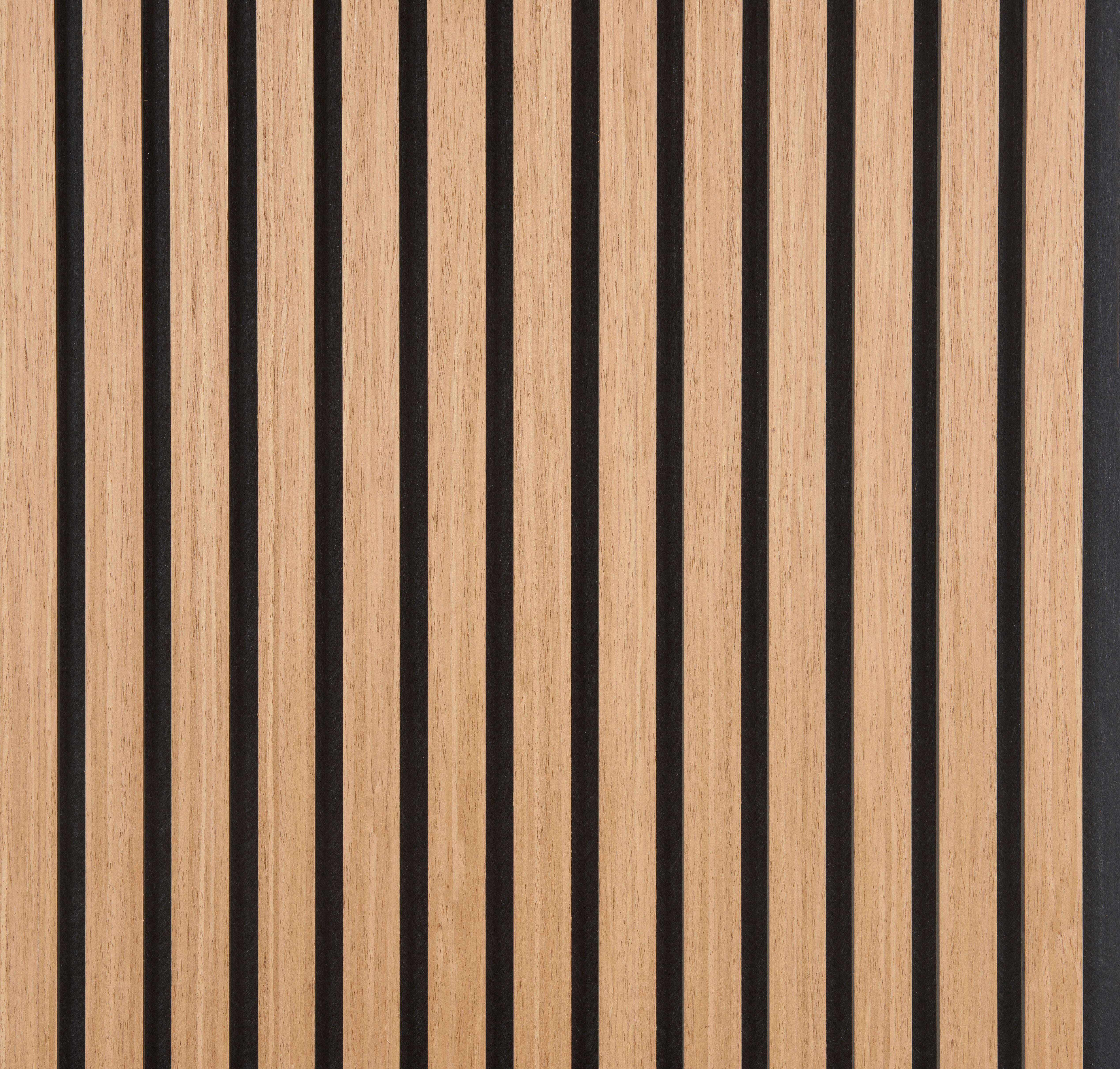 Pannello decorativo fonoassorbente Quanti FIBROTECH rovere L 244 x L 52 cm, Sp 18 mm - 8