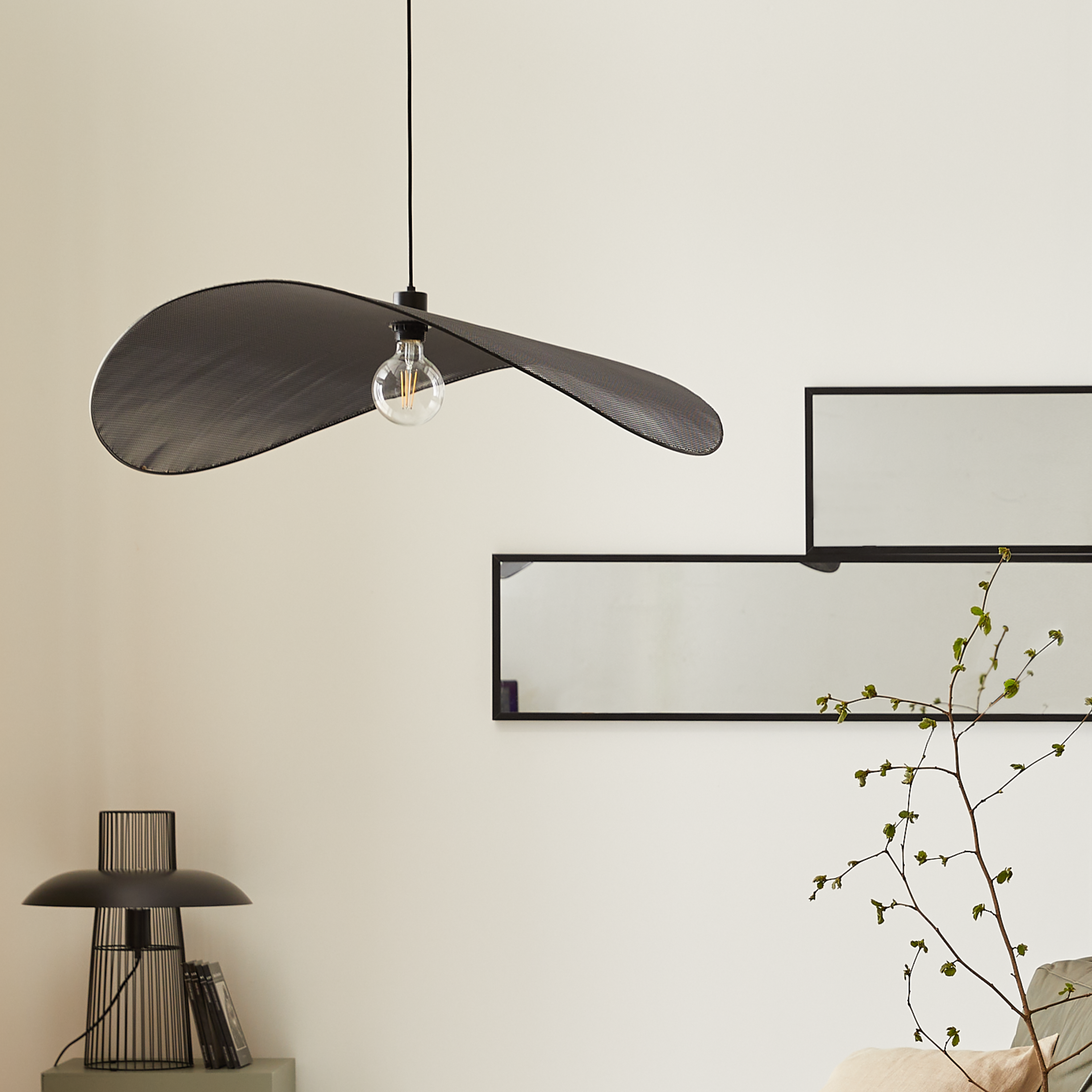 Lampa wisząca Valsa czarna E27 Inspire - 11