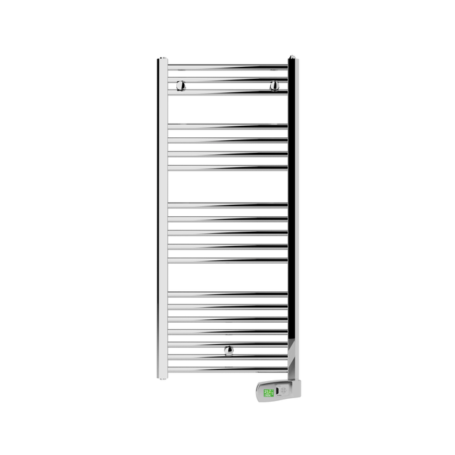 Sèche-serviettes électrique ROINTE 500W, H.122.0 x l.50 cm chromé