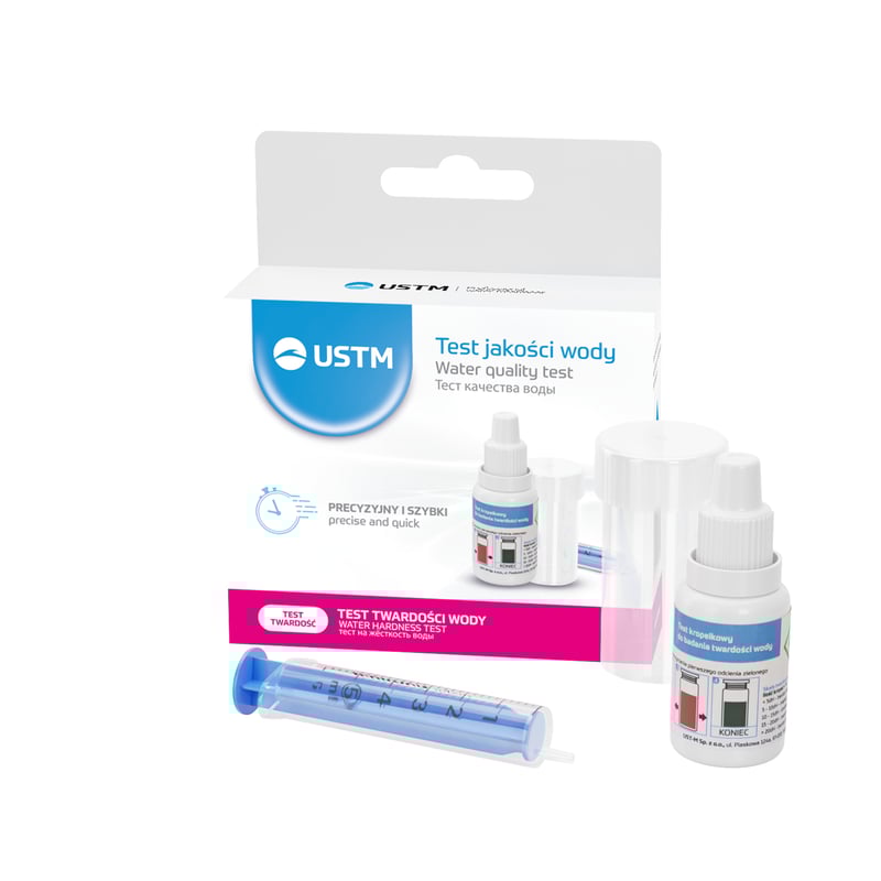 Kropelkowy test do badań twardości wody