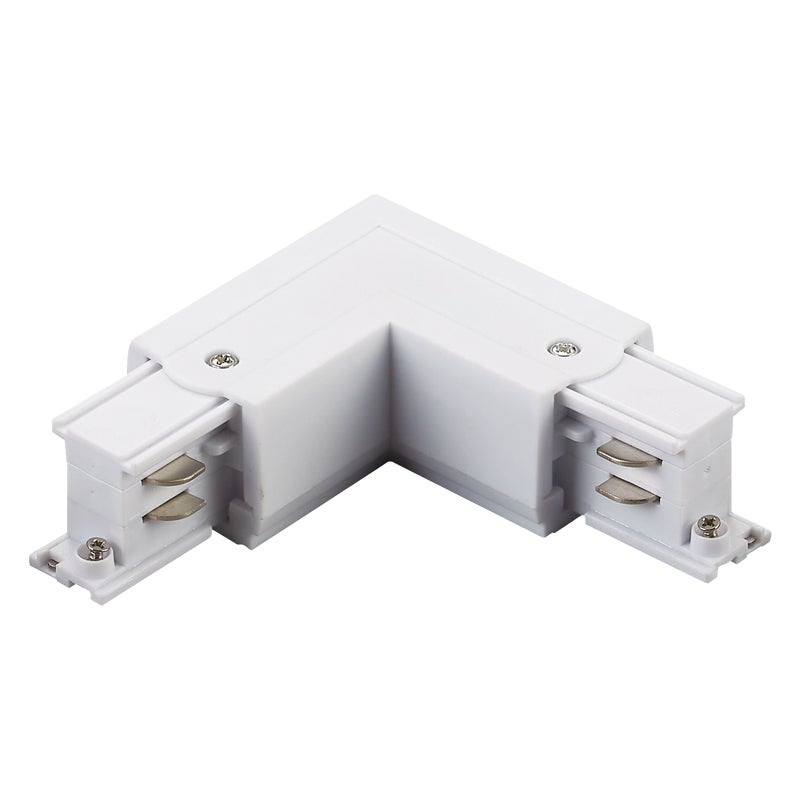 Łącznik kątowy L prawy biały 3F Goldlux