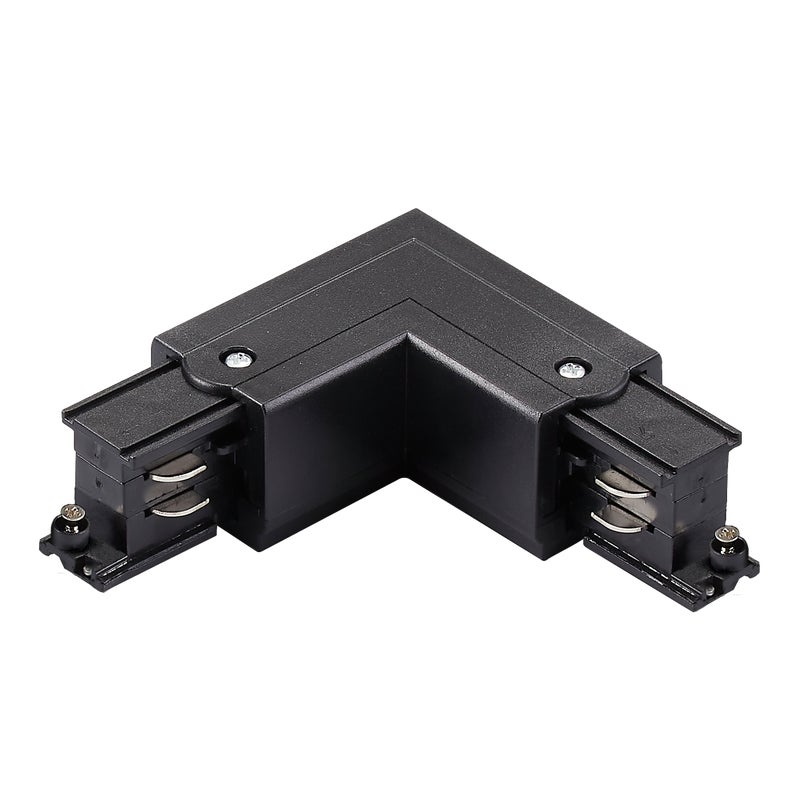 Łącznik kątowy lewy L czarny 3F Goldlux