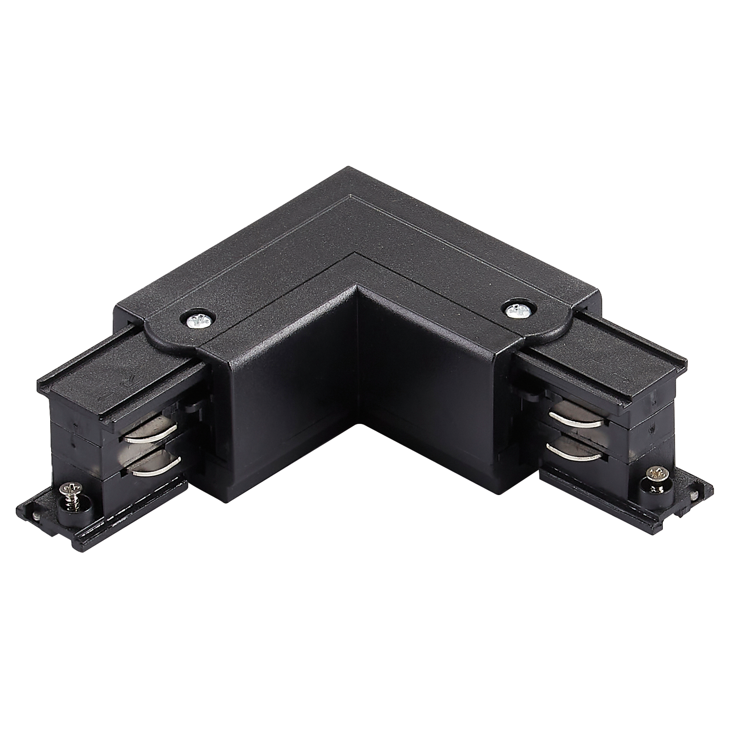 Łącznik kątowy L prawy czarny 3F Goldlux