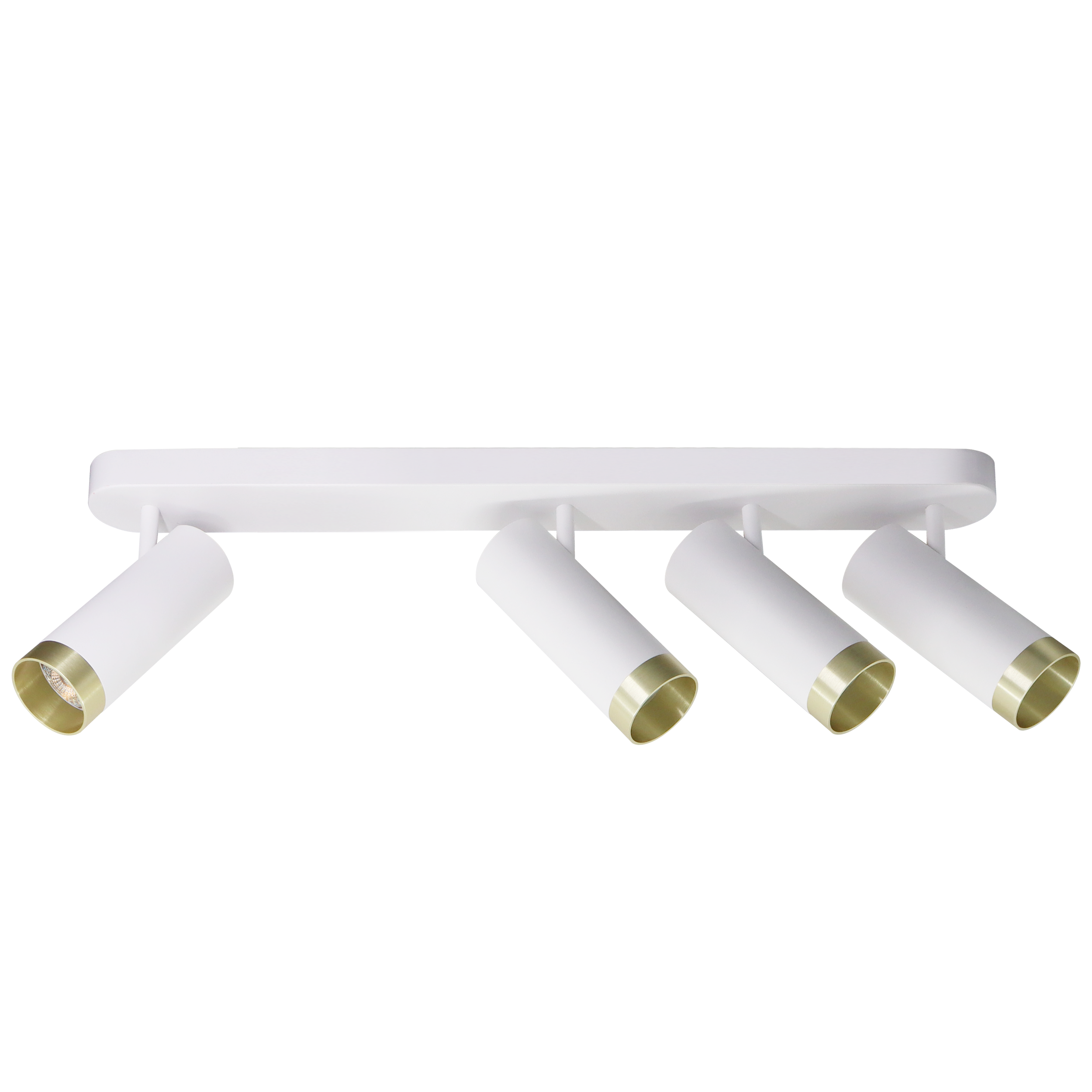 Listwa reflektorowa Fado biało-złota 4 x GU10 Goldlux