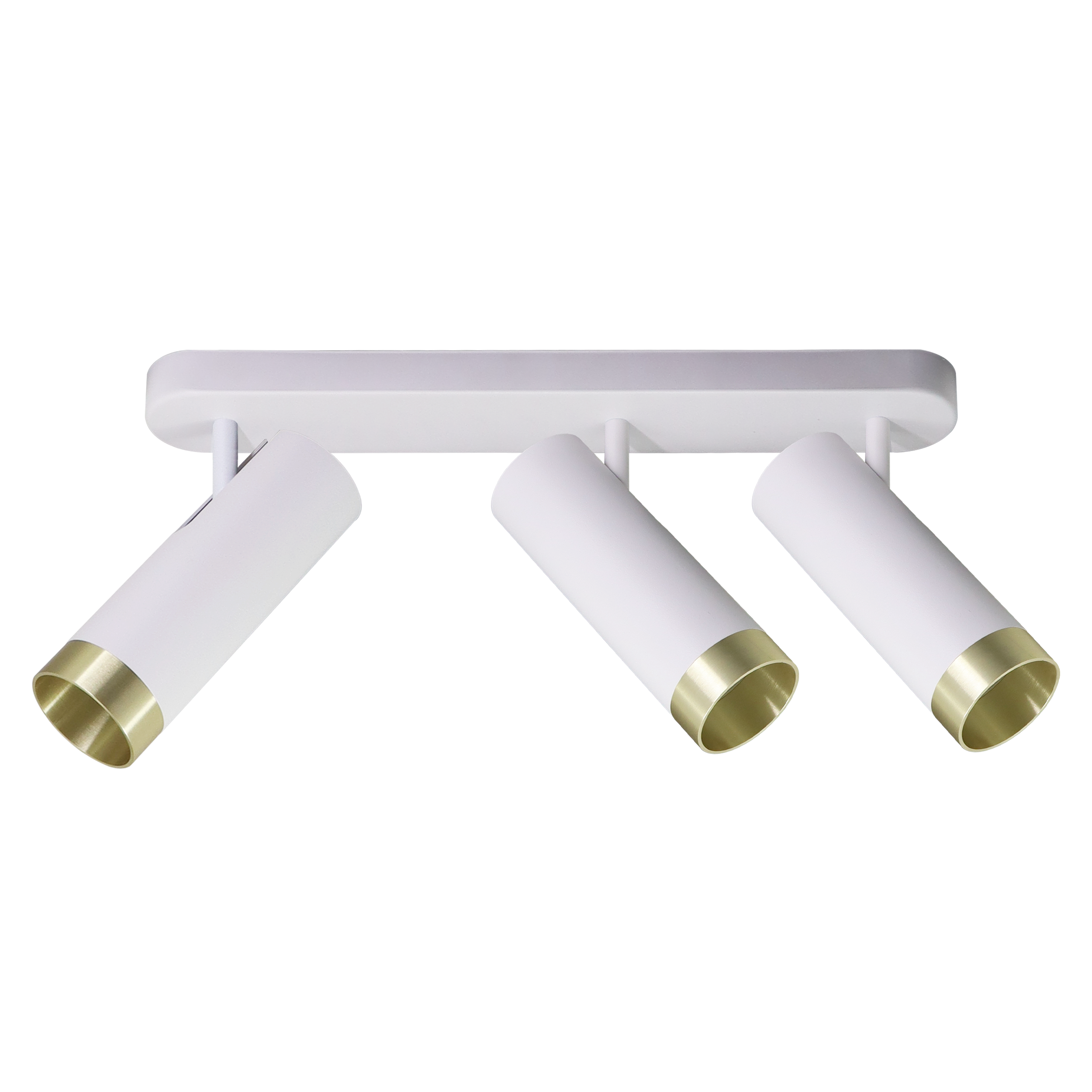 Listwa reflektorowa Fado biało-złota 3 x GU10 Goldlux