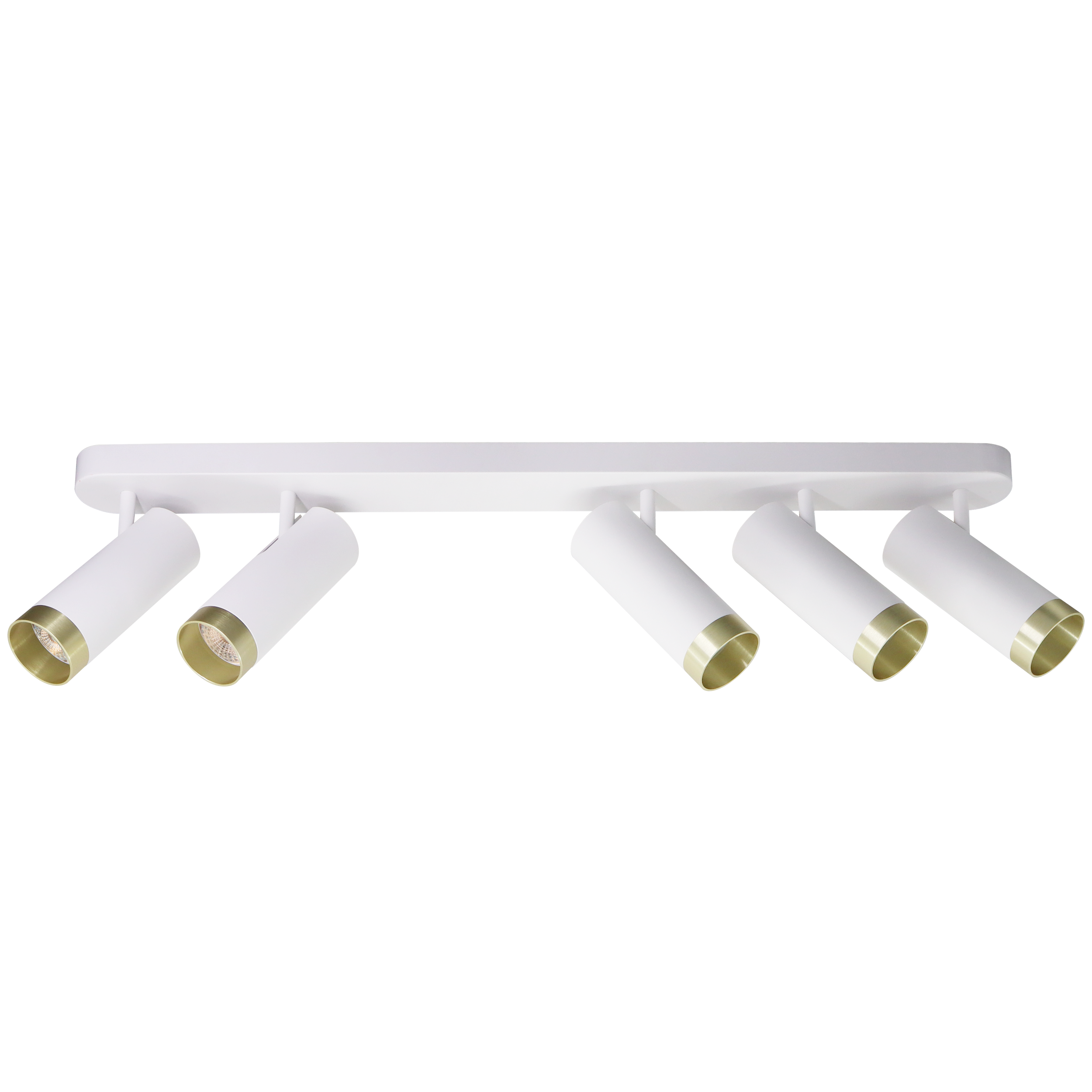 Listwa reflektorowa Fado biało-złota 5 x GU10 Goldlux