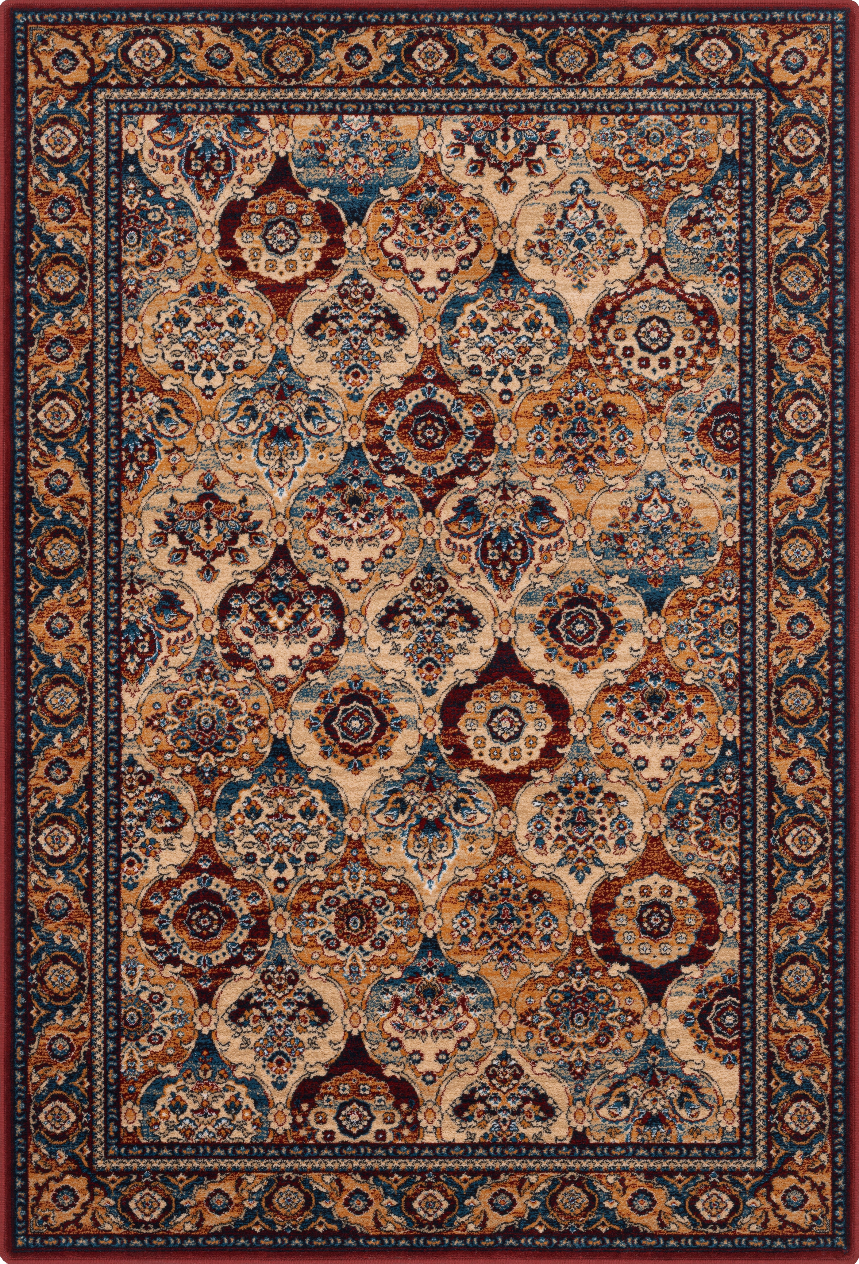 Dywan wełniany Gusto Forenza bordowy 160 x 240 cm