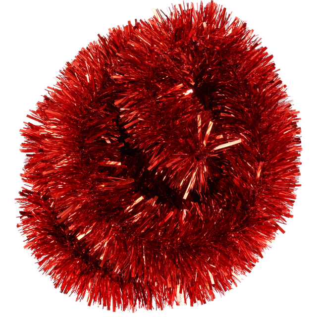 Łańcuch choinkowy 200x5cm czerwony