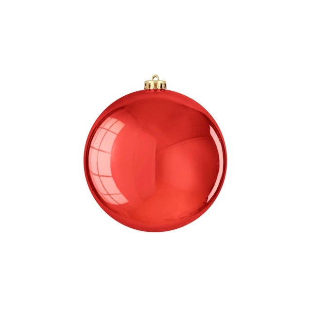 Bola de natal ⌀15 cm vermelho