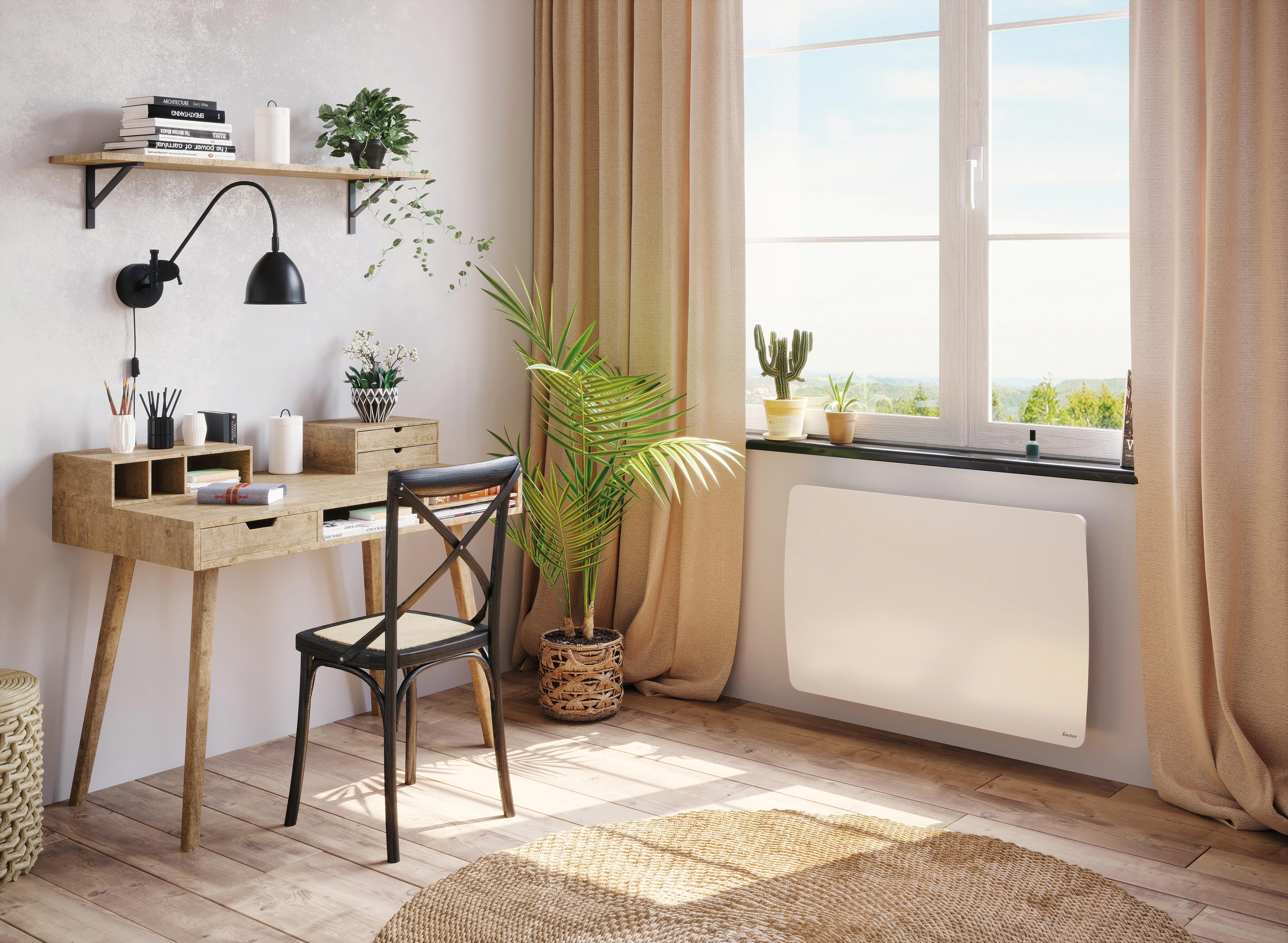 Radiateur électrique connecté à inertie sèche Tahual 1000 W SAUTER - 3