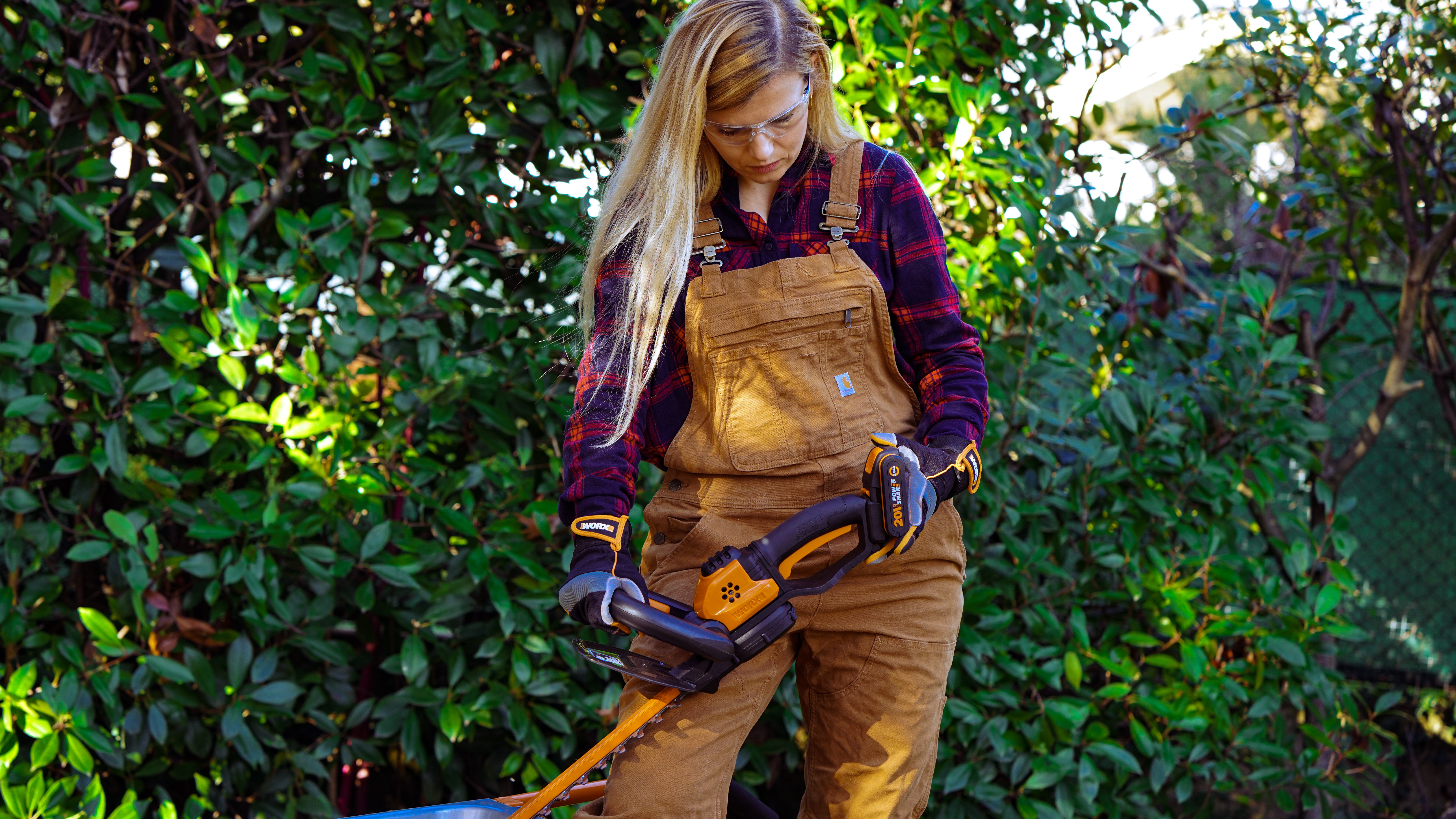 Tagliasiepi a batteria in abs WORX Powershare WG264E lama da 56 cm 20 V 1 batteria inclusa con caricatore - 9