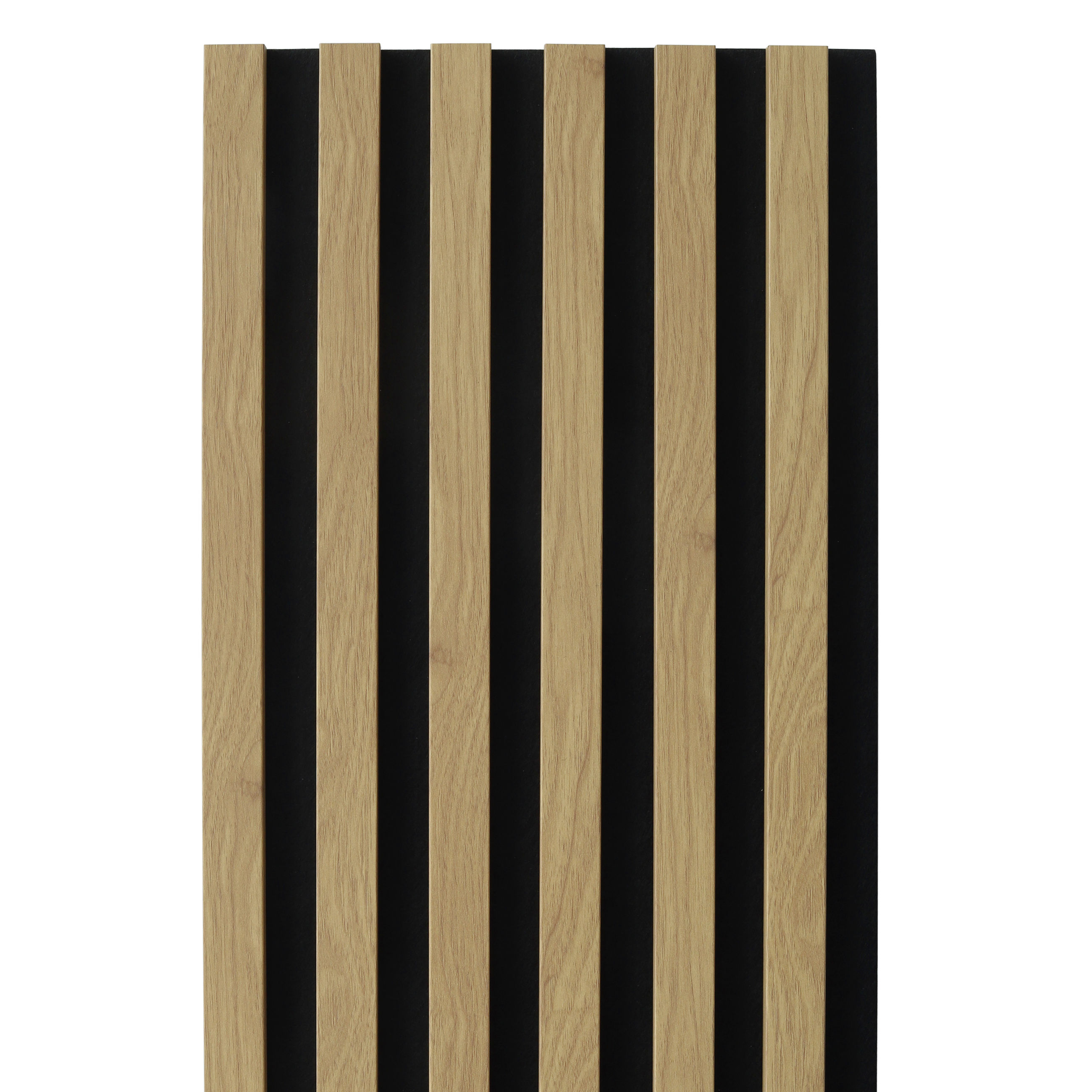 Panele ścienne 3D Lamel na czarnym filcu 270x30 cm Dąb Saragossa 6 lameli - 2