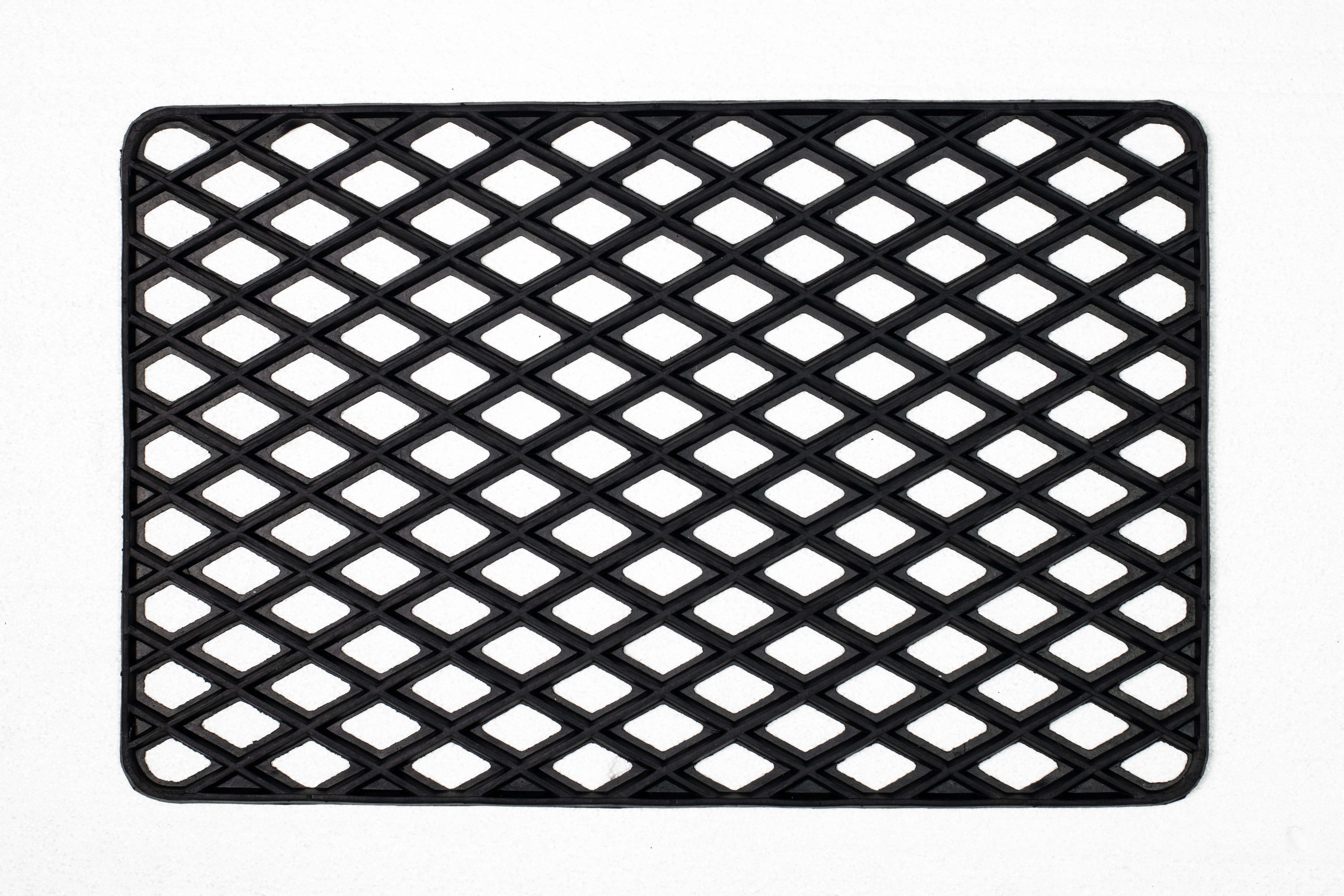 Paillasson noir l.36 cm x L.56 cm, Diamond - 4