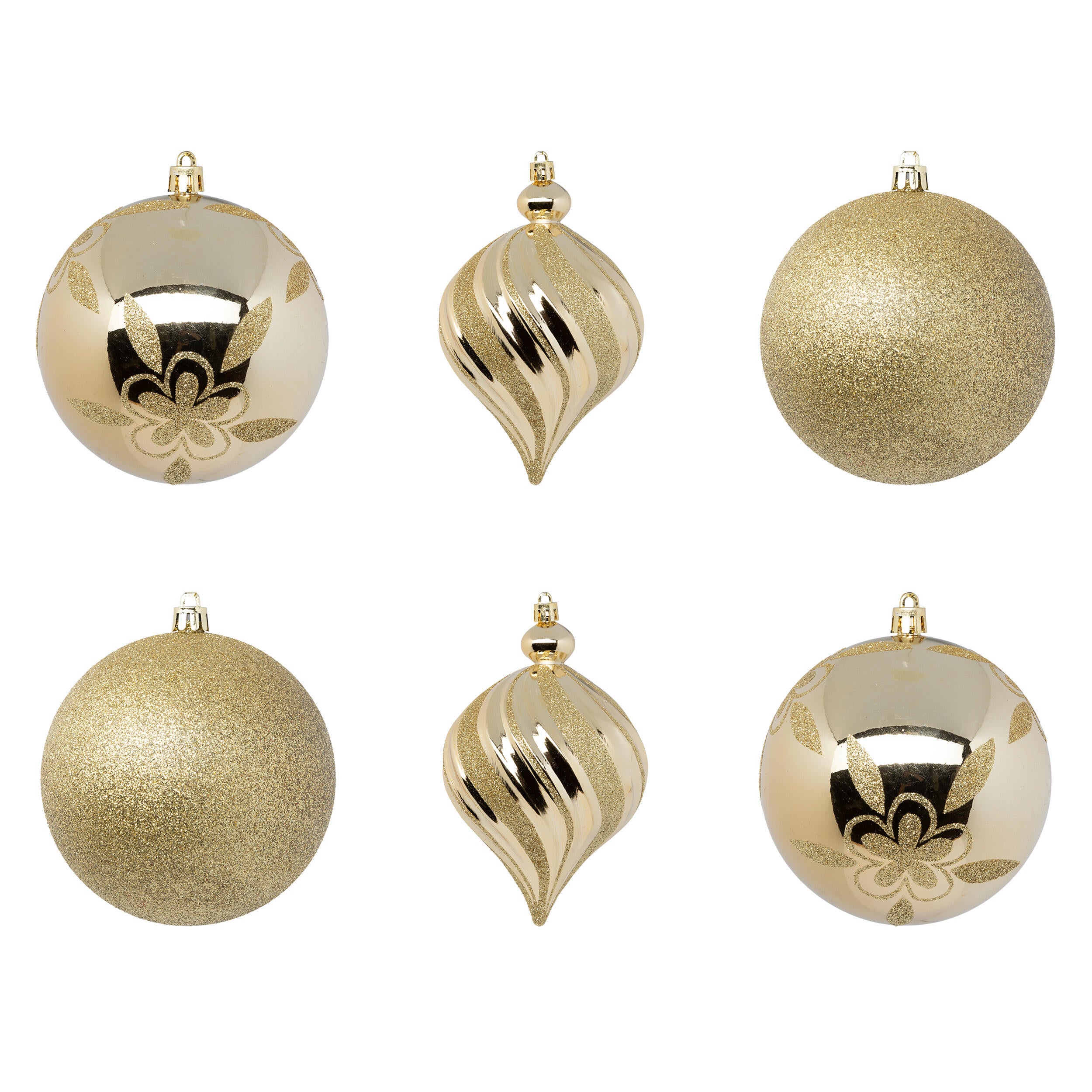 Boule de noël, or - 2