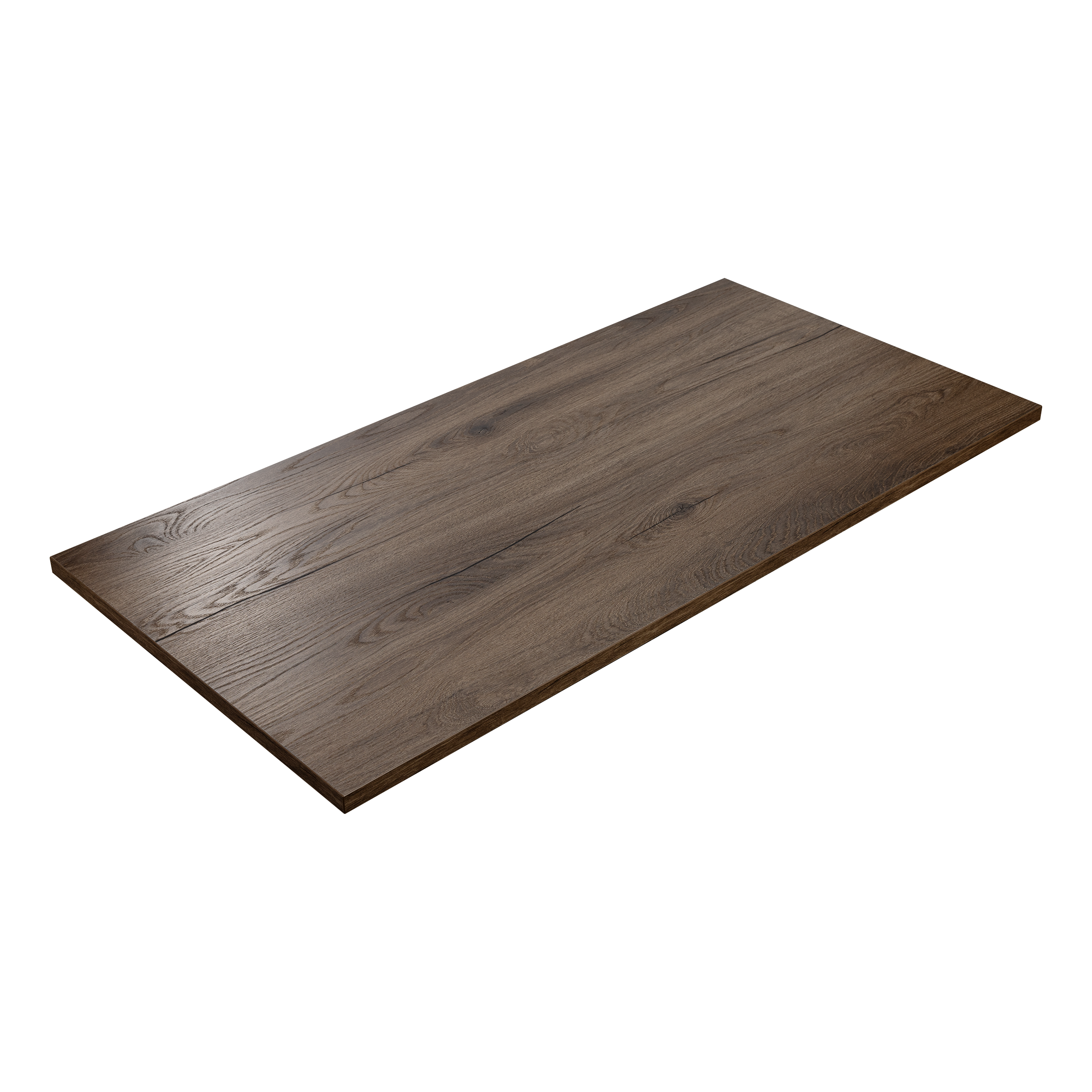 Blat do biurka stolika Dąb czekoladowy laminowany 138x68 cm Kolm