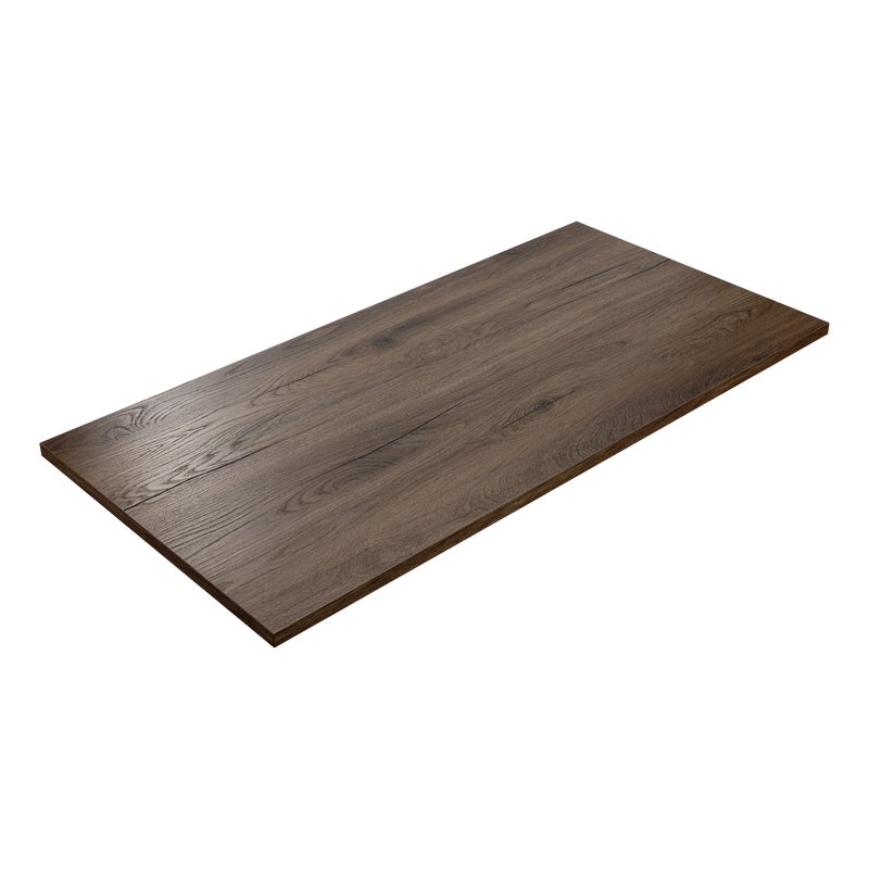 Blat do biurka stolika Dąb czekoladowy laminowany 138x68 cm Kolm