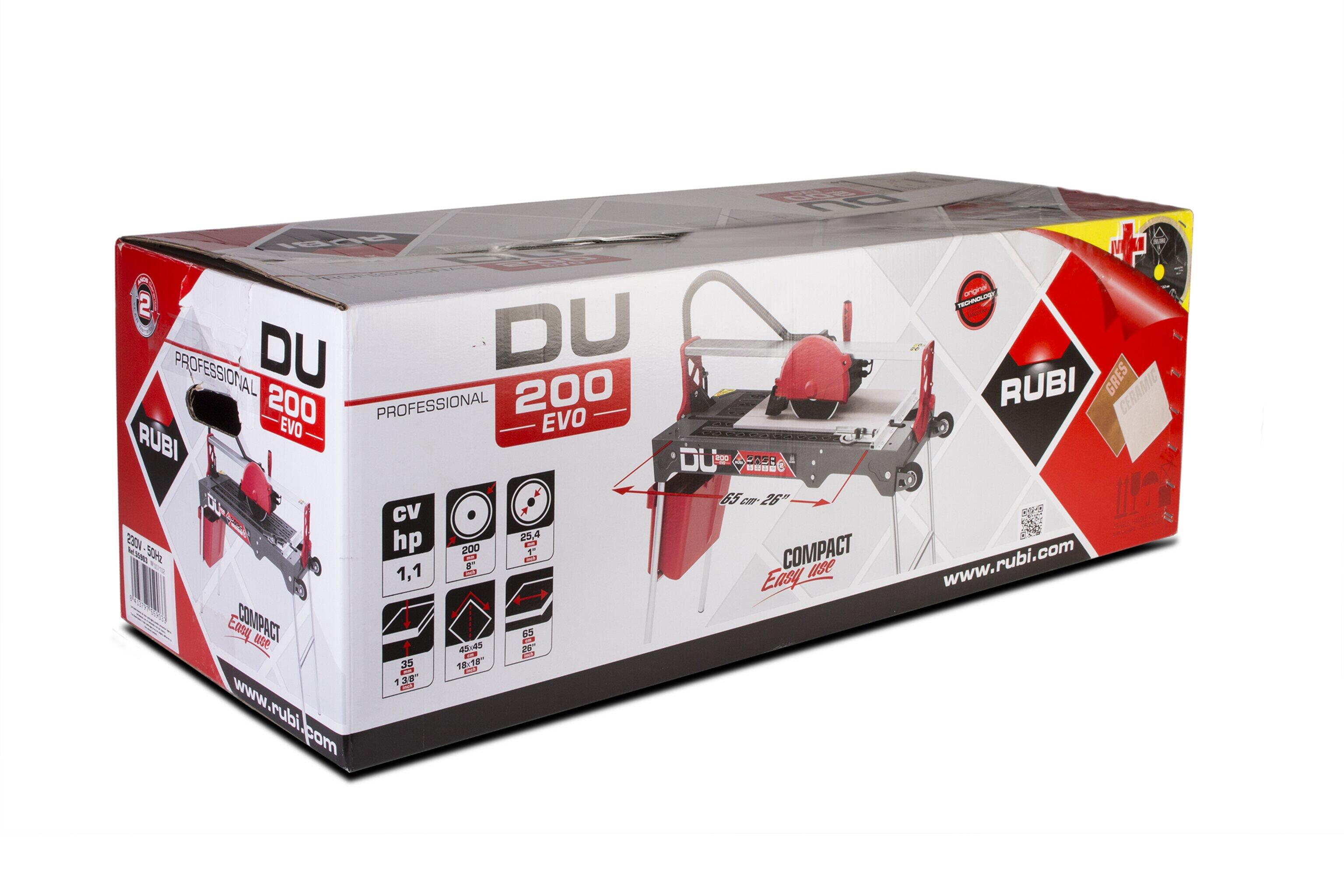 Cortador cerâmica RUBI DU 200 EVO - 12
