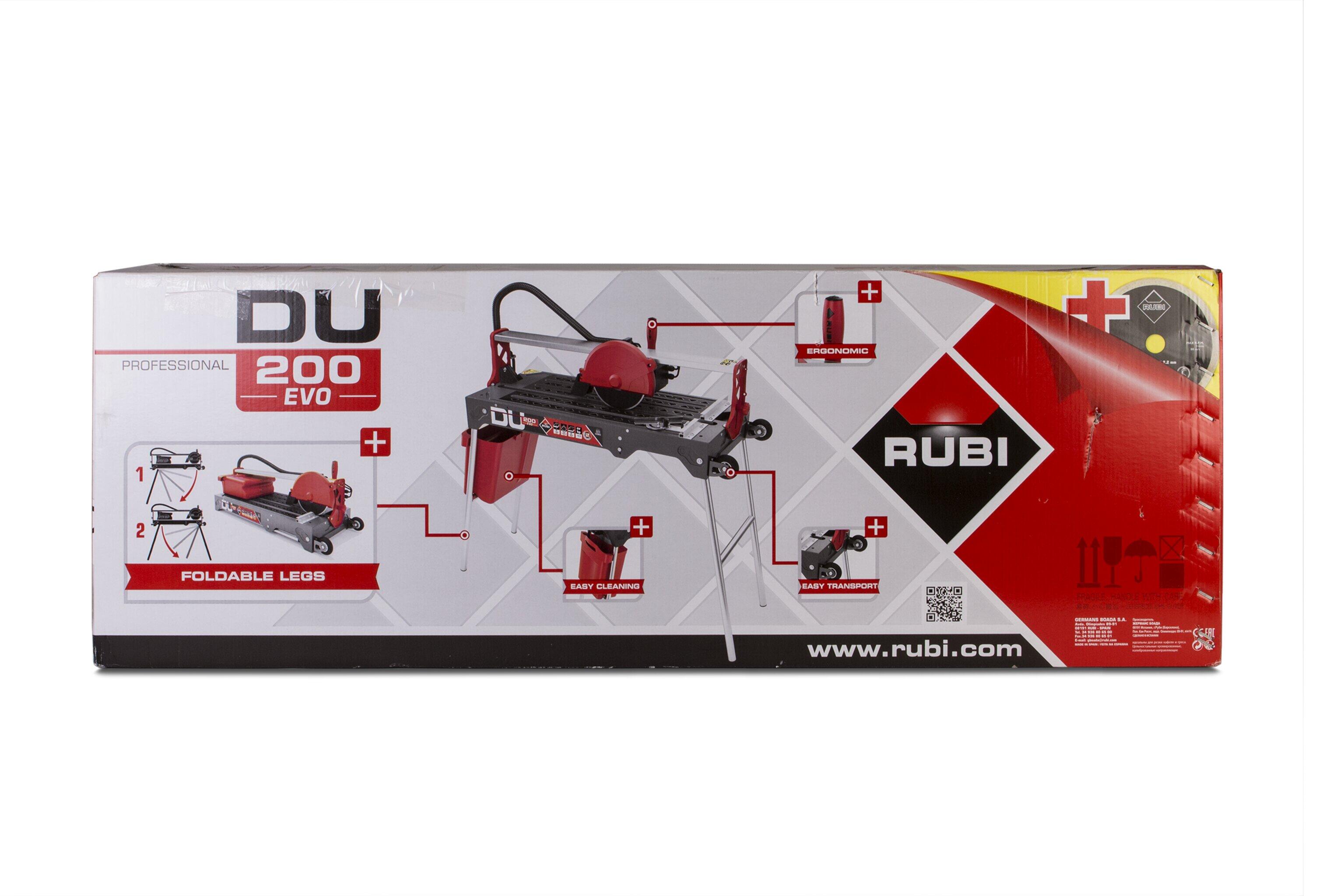 Cortador cerâmica RUBI DU 200 EVO - 14