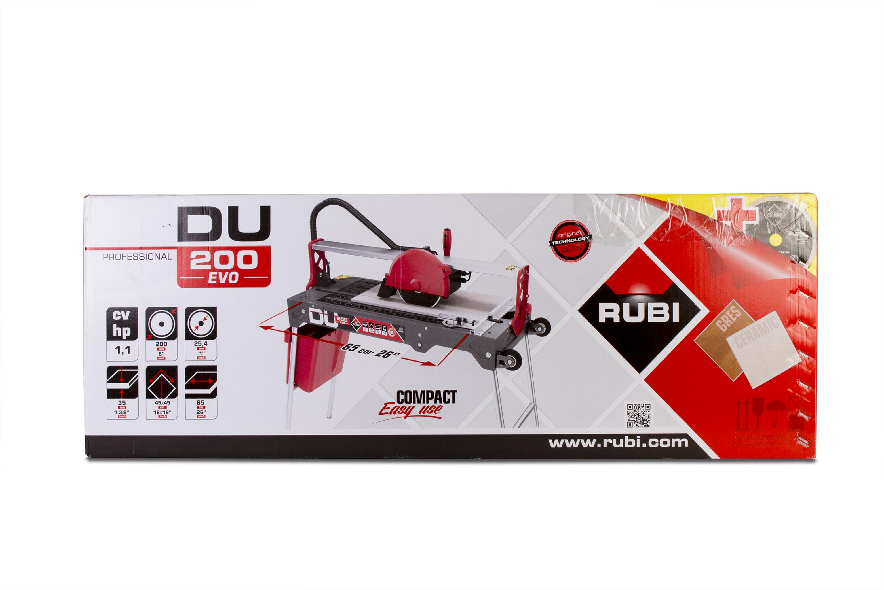 Cortador cerâmica RUBI DU 200 EVO - 13