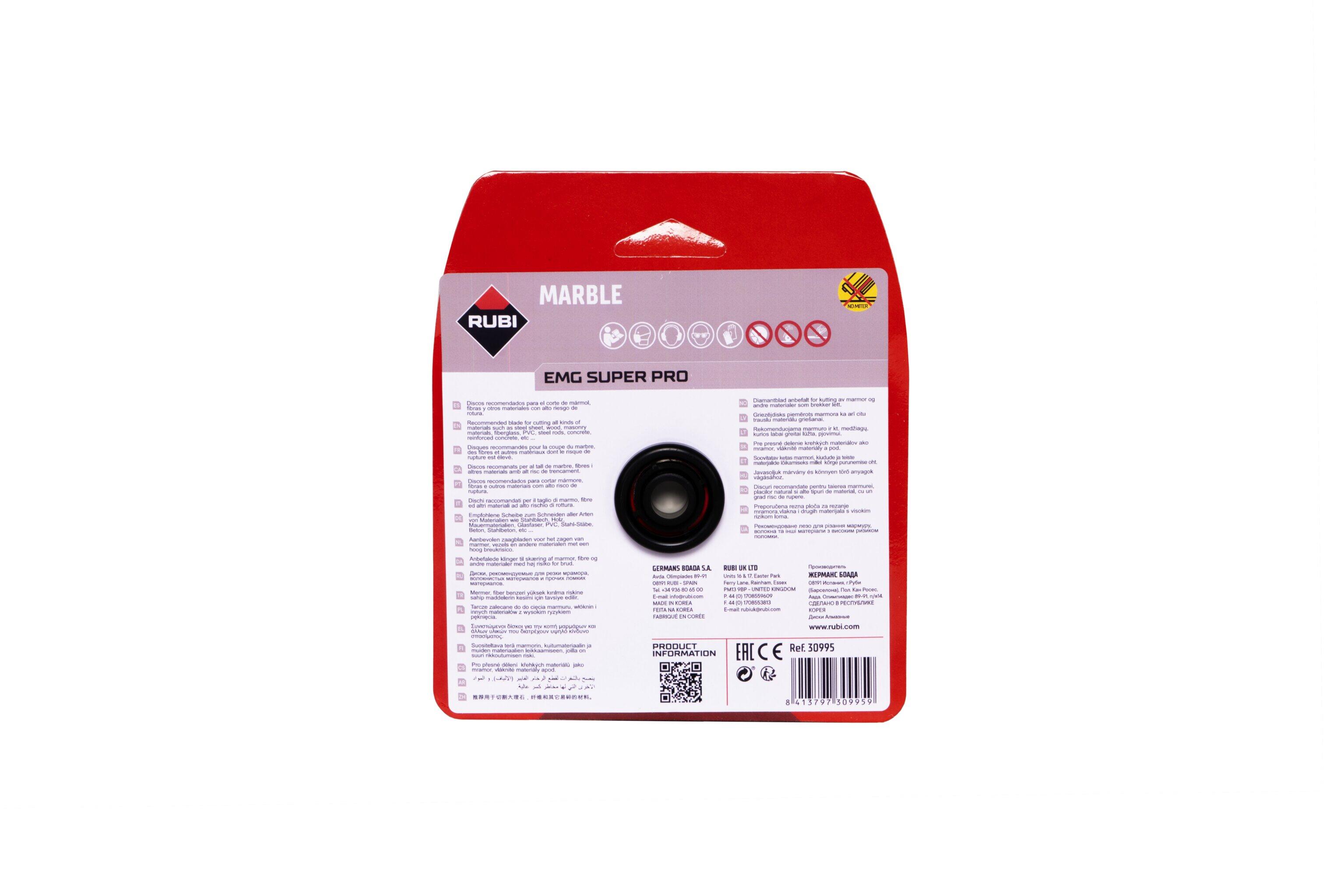 Disque diamant RUBI Emg 115 superpro, 115 mm - 2