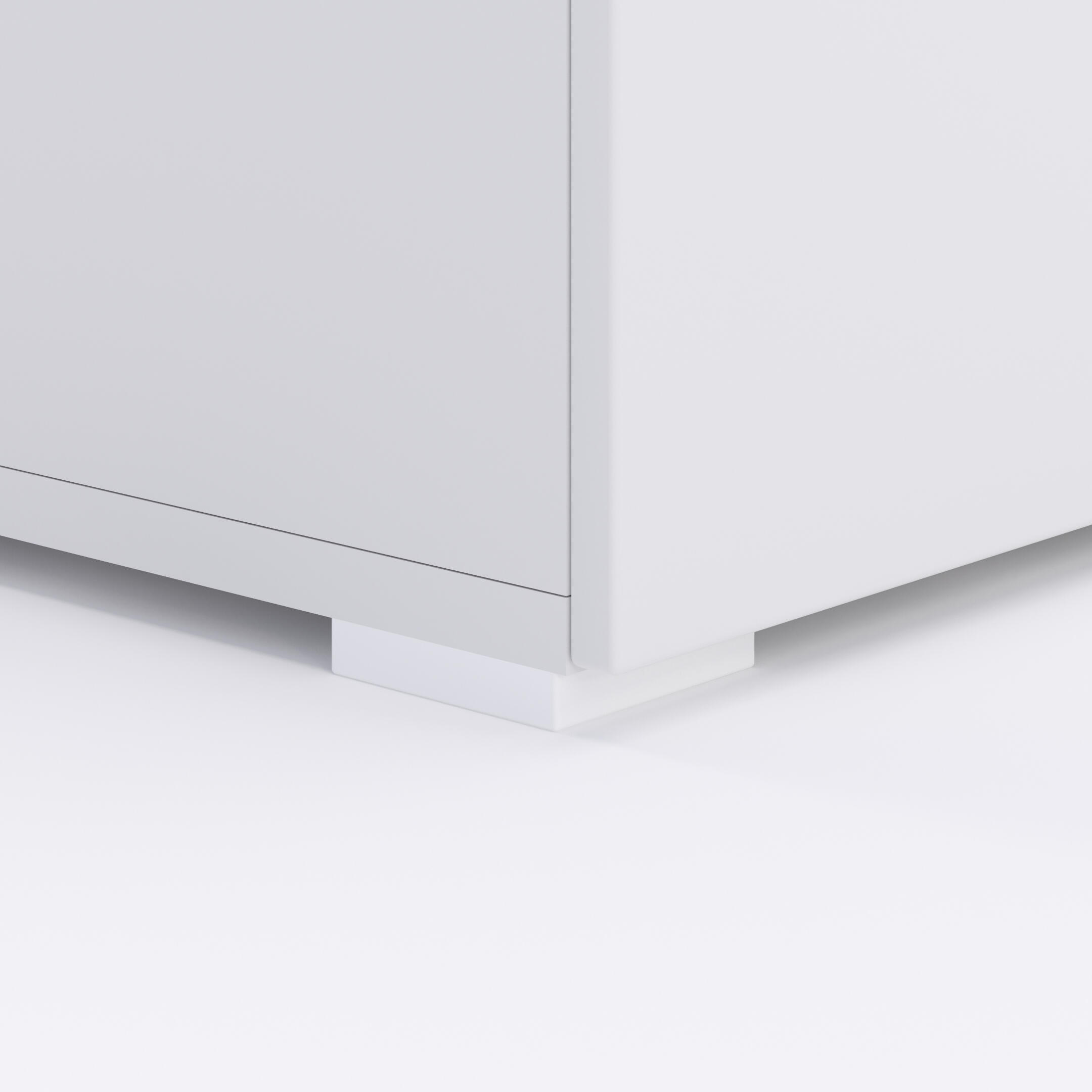 Armario puerta abatible One 125x191x53cm blanco - 18