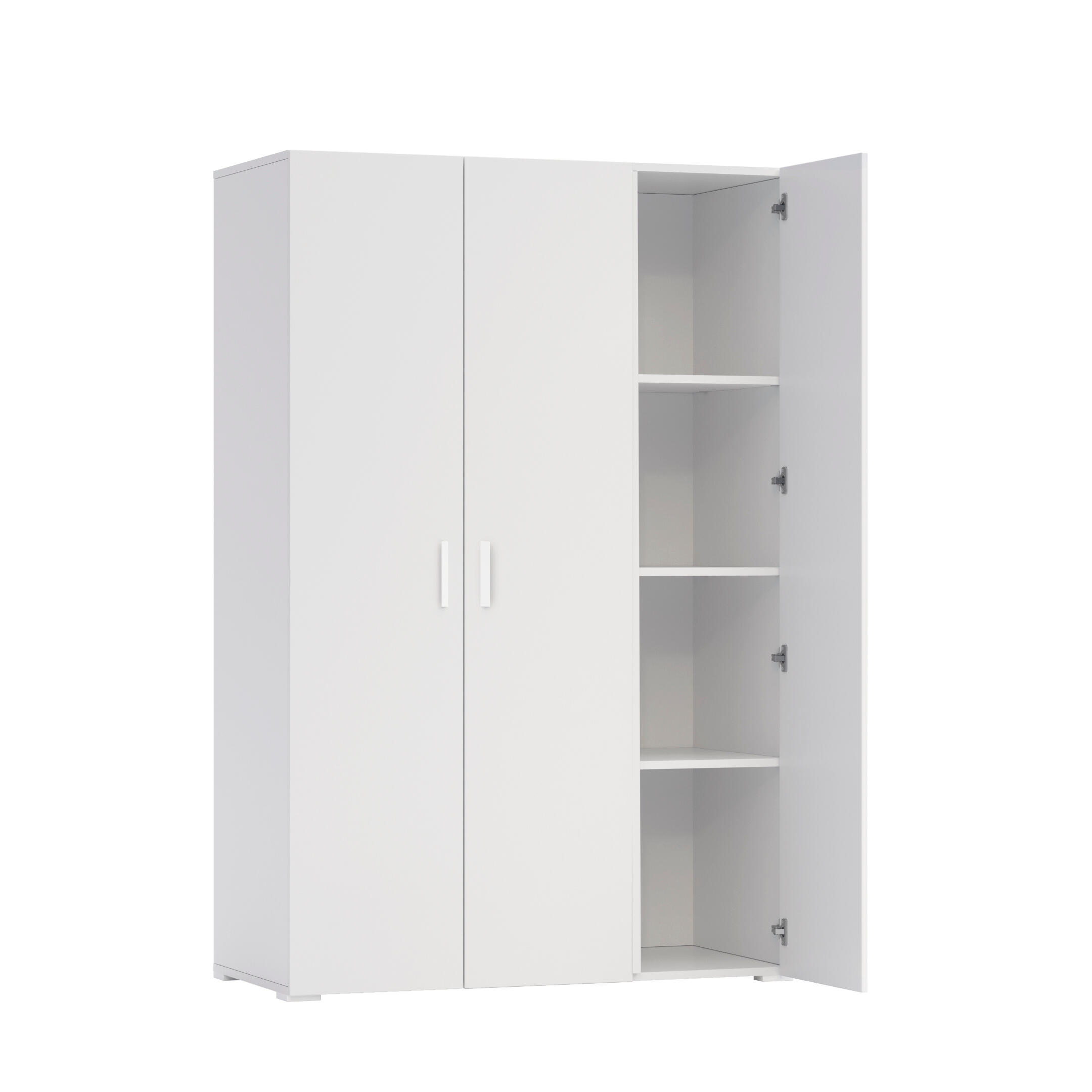 Armario puerta abatible One 125x191x53cm blanco - 11