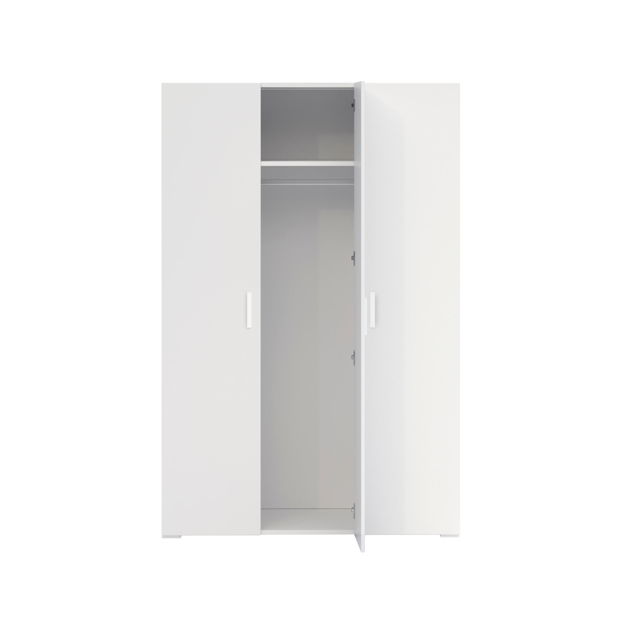 Armario puerta abatible One 125x191x53cm blanco - 7