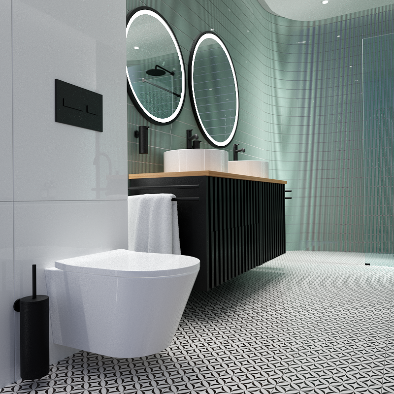 Miska WC wisząca bezkołnierzowa Easy Sensea - 14