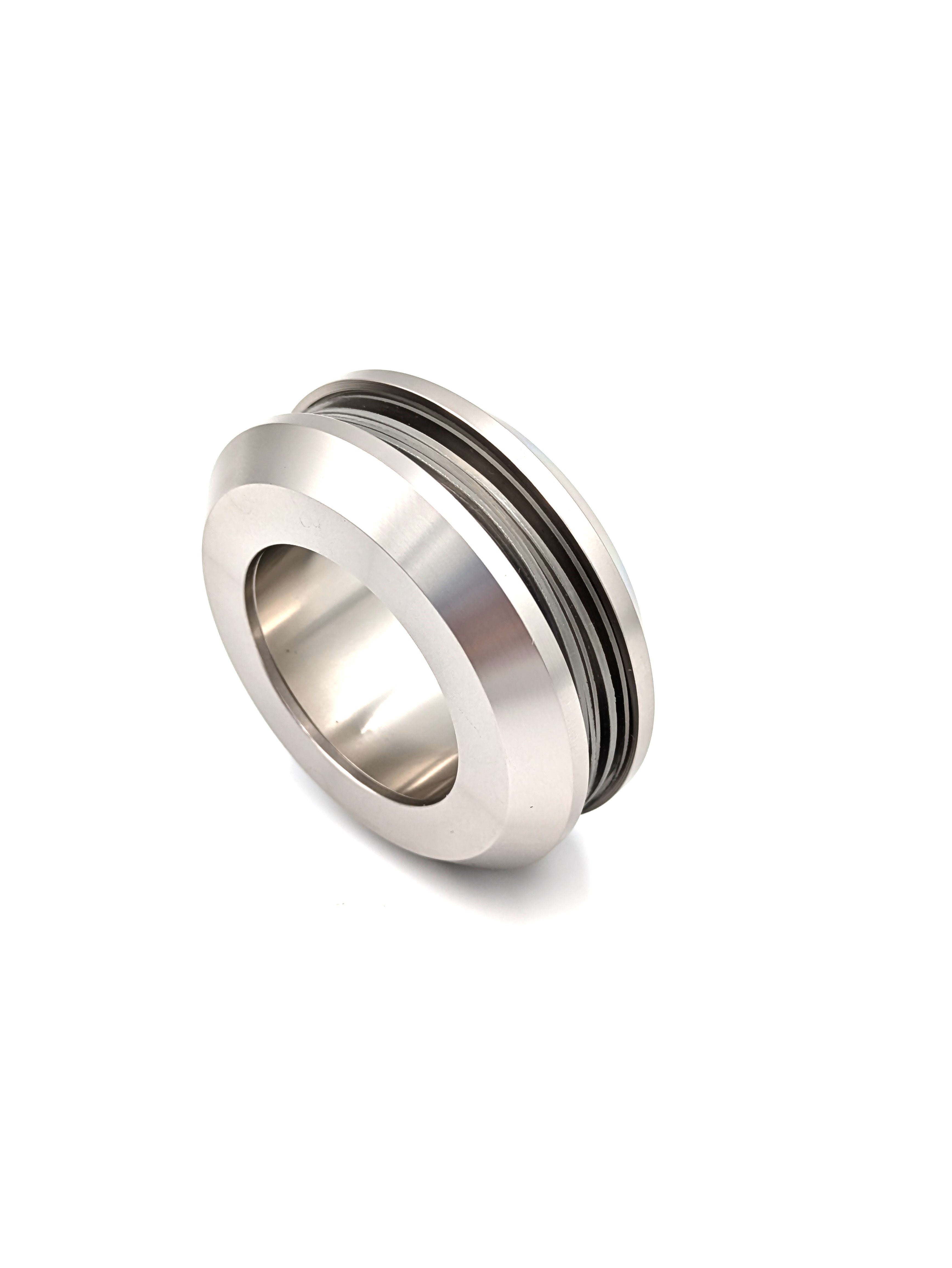 Tirador pasante de acero inoxodable para puerta de cristal