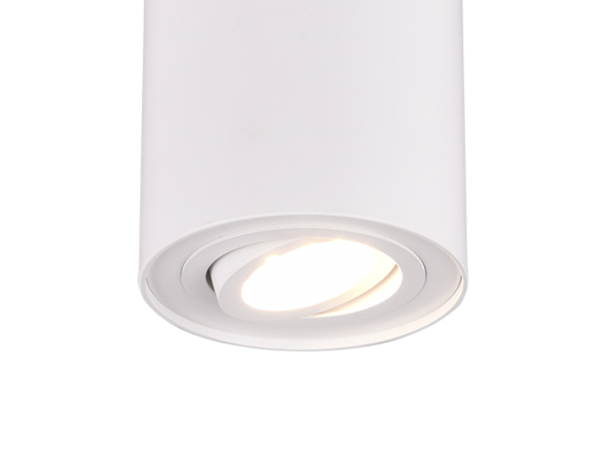 Candeeiro de teto 1 lâmpada GU10 branco Cookie - 5