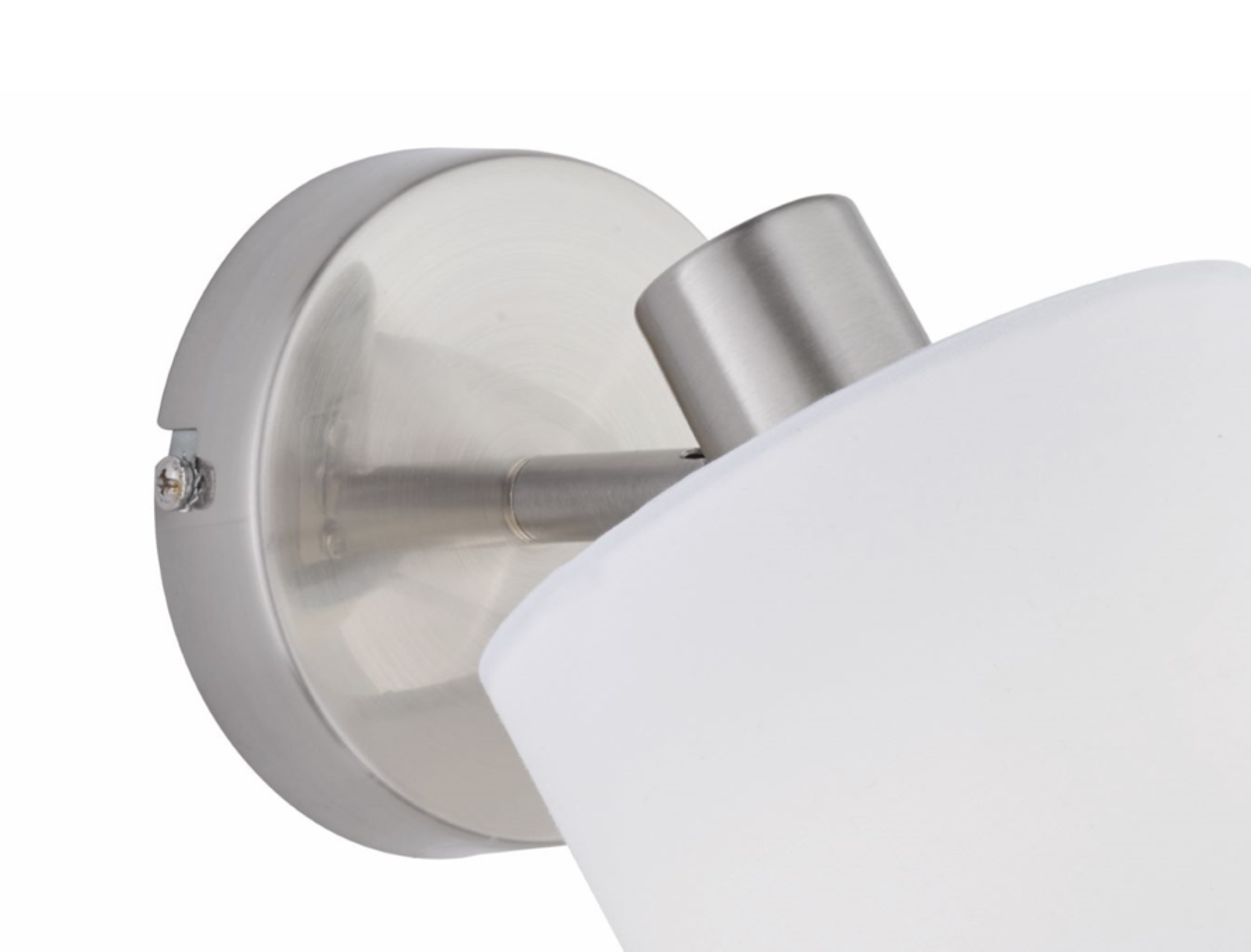 Aplique Tommy 1xE14 de color blanco - 2