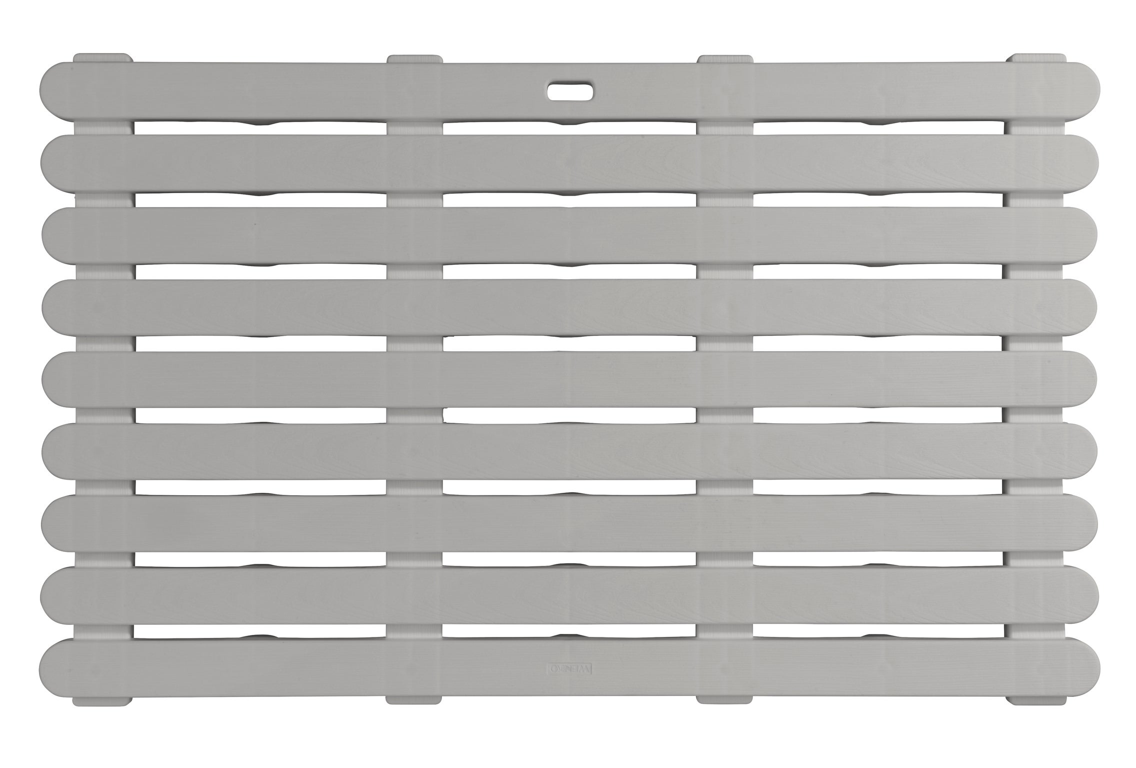 Tarima baño rectangular beige 80x 50 cm