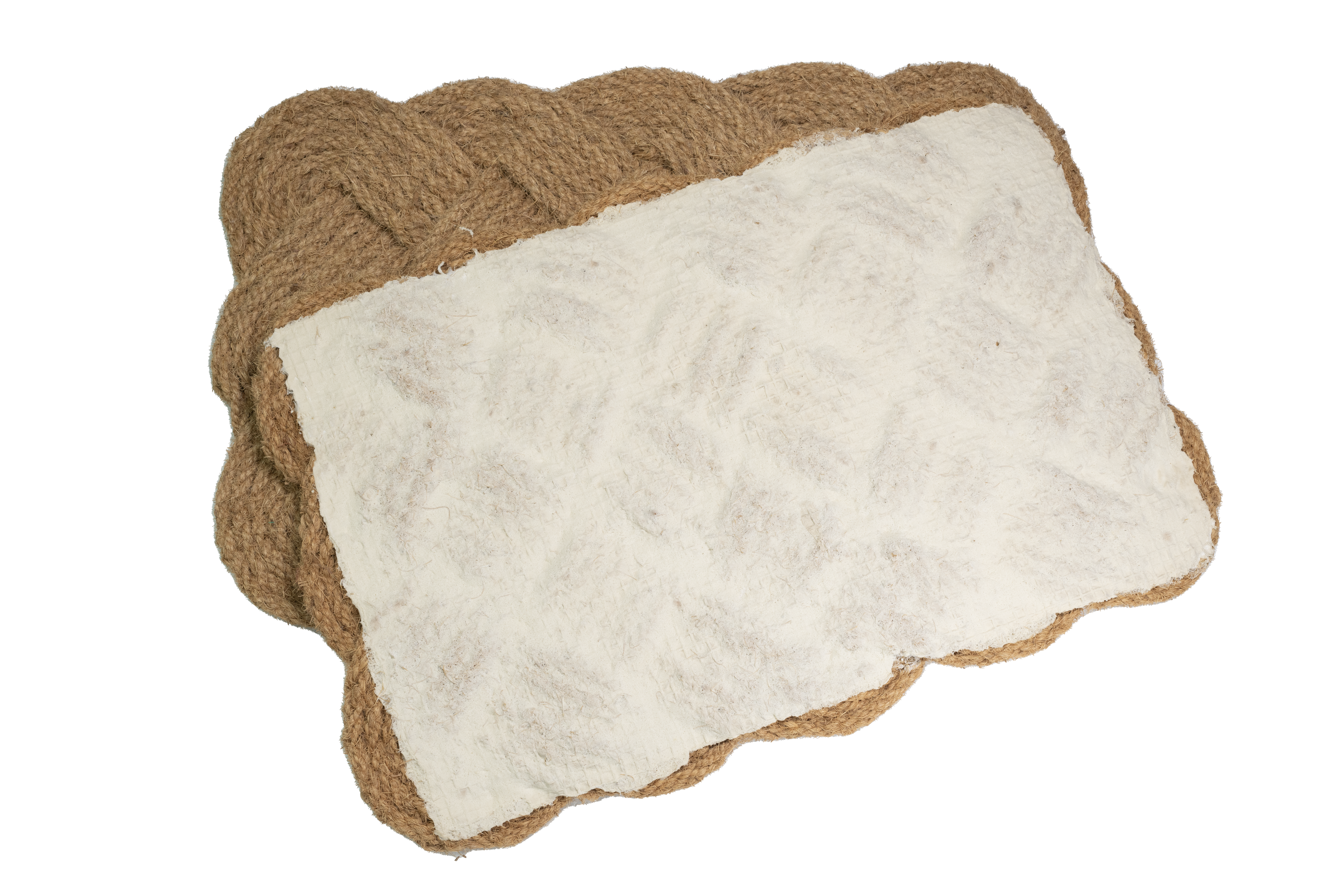 Tapis coco Tresse arvid INSPIRE l.40 cm x L.60 cm - 4