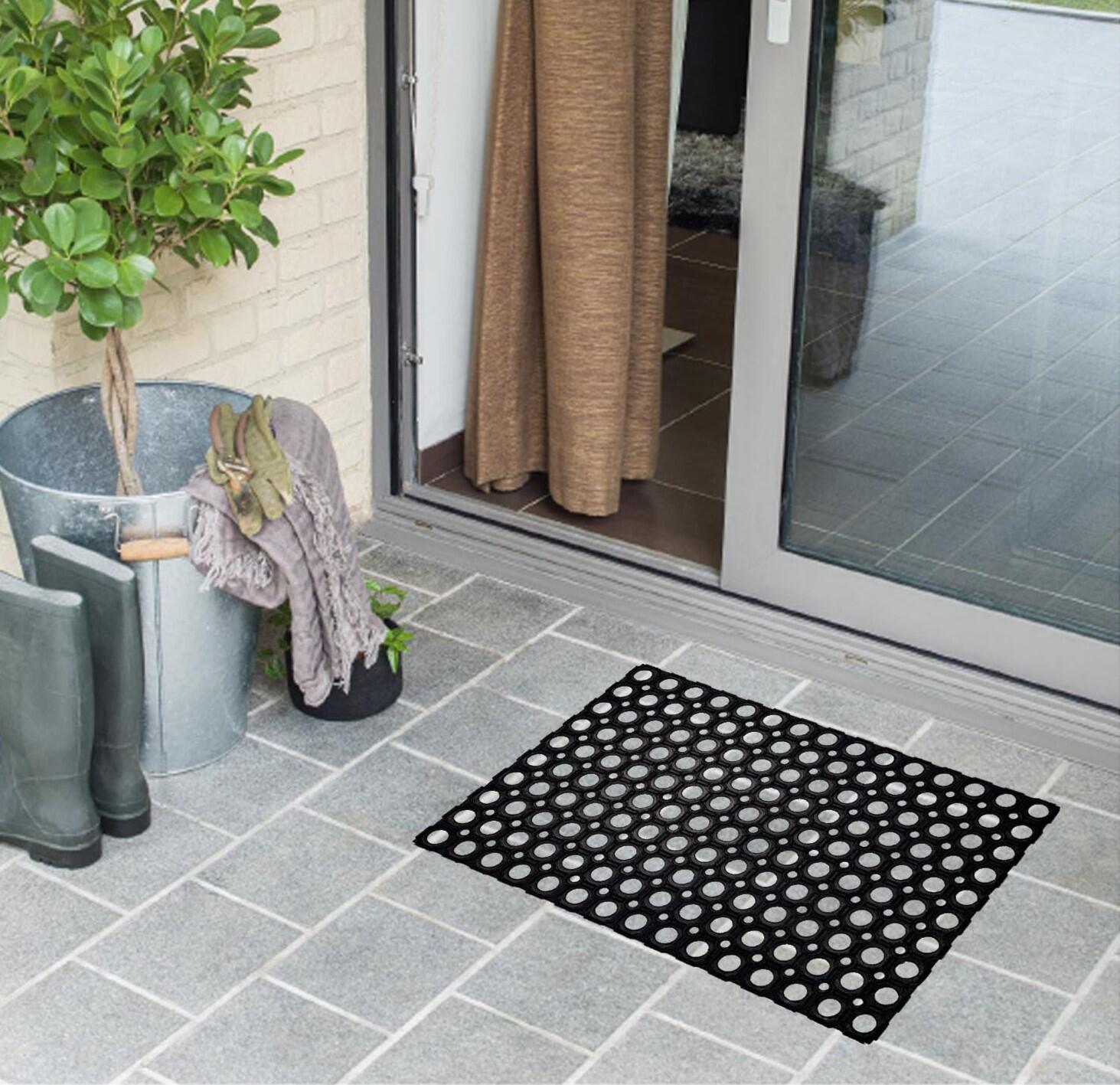 Paillasson noir l.40 cm x L.60 cm, Flavio - 2